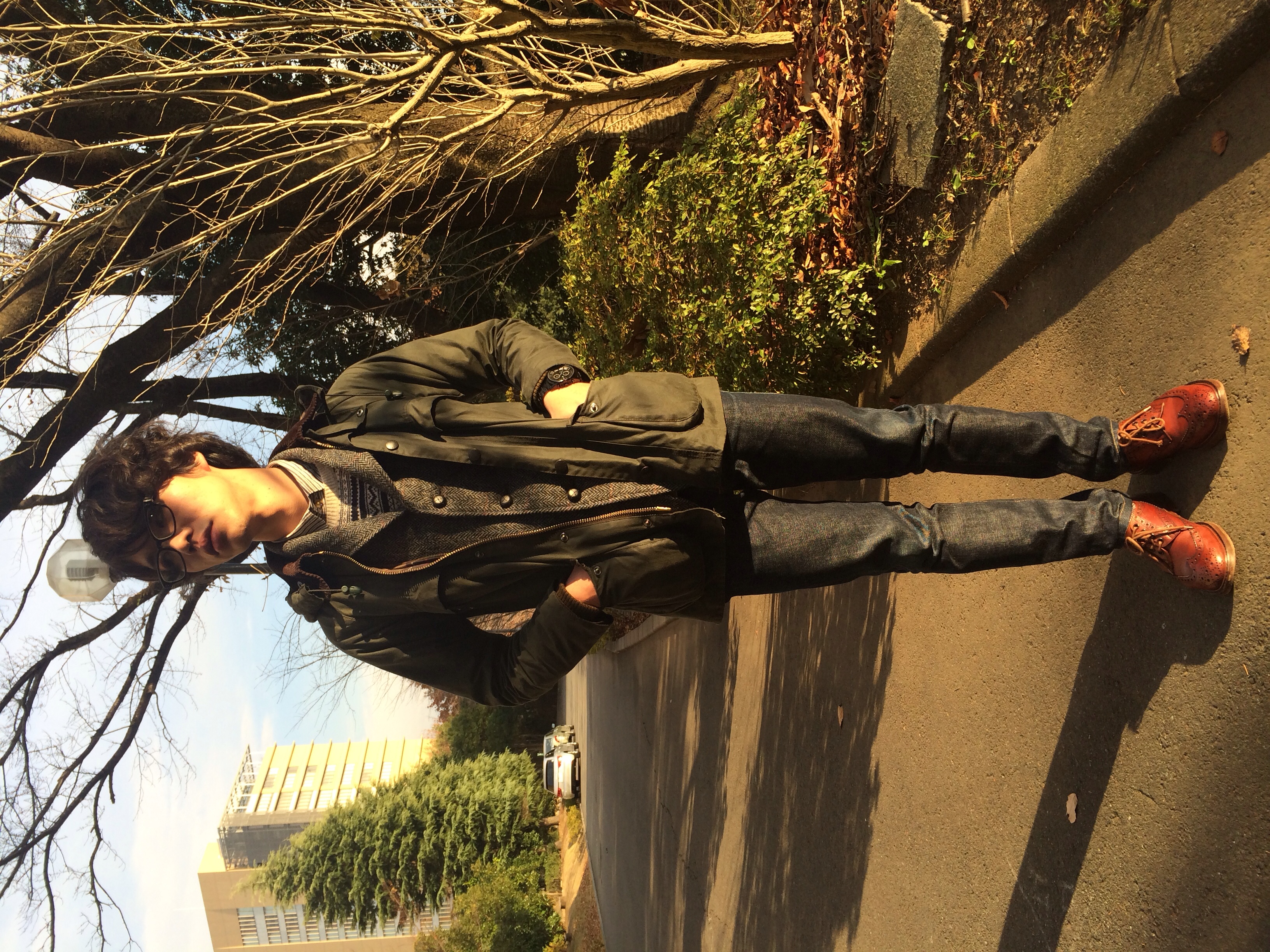 The Duffer of ST.e ハリスツイードジャケット L ハリスツイードジャケット/The DUFFER of St.GEORGE | MEN'S