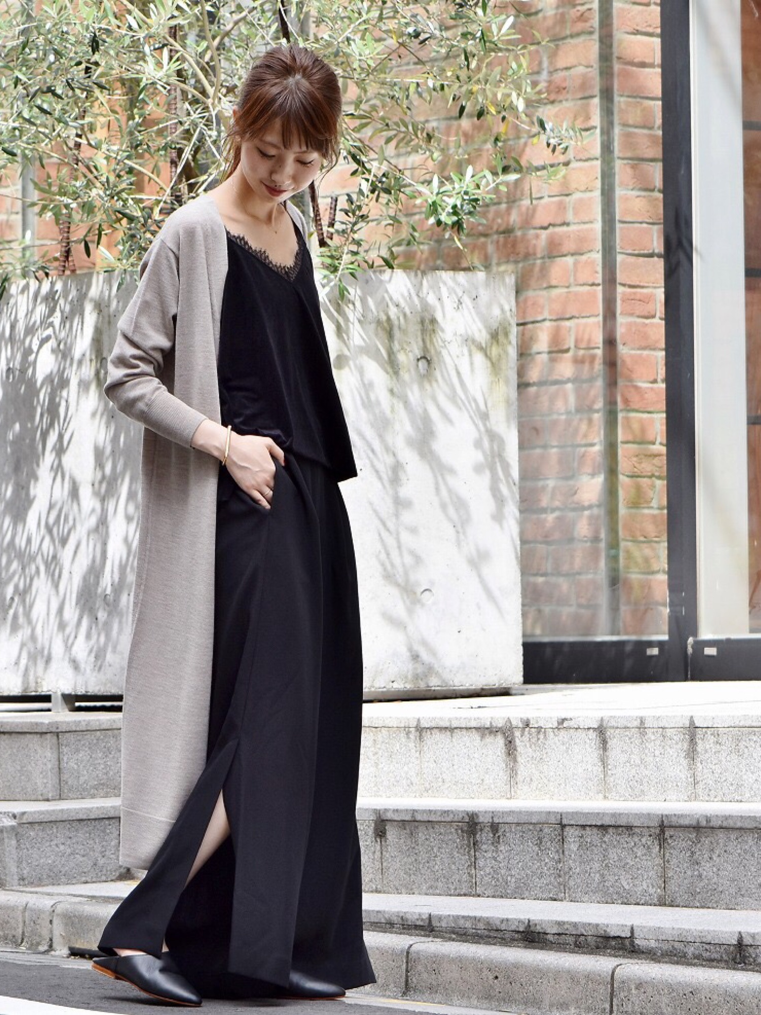 Spick & Span #ITALYWOOLテンジク3WAYスーパーロング◆ ITALYWOOLテンジク3WAYスーパーロング◇を使った人気ファッション