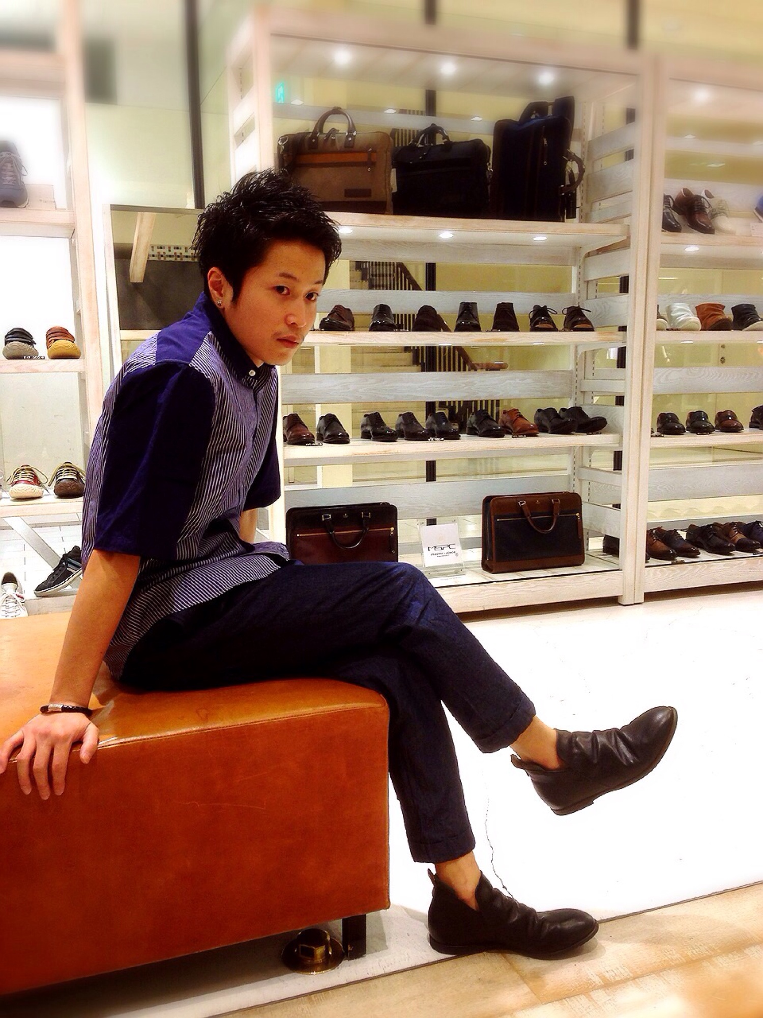 alfredoBANNISTER（アルフレッドバニスター）の「【UNLINE】ショート