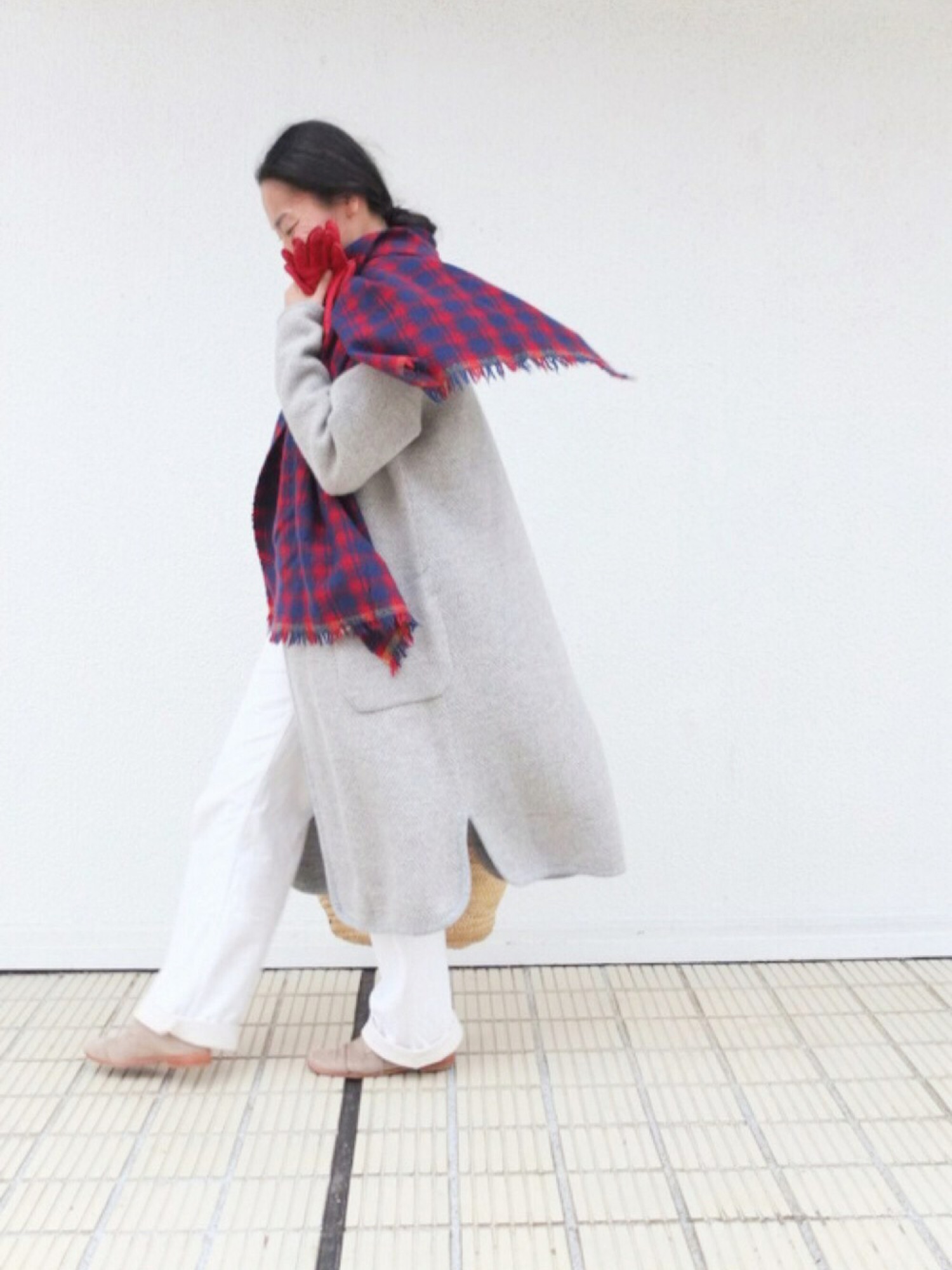 45R（フォーティファイブアール）の「フロートヘリンボンコート