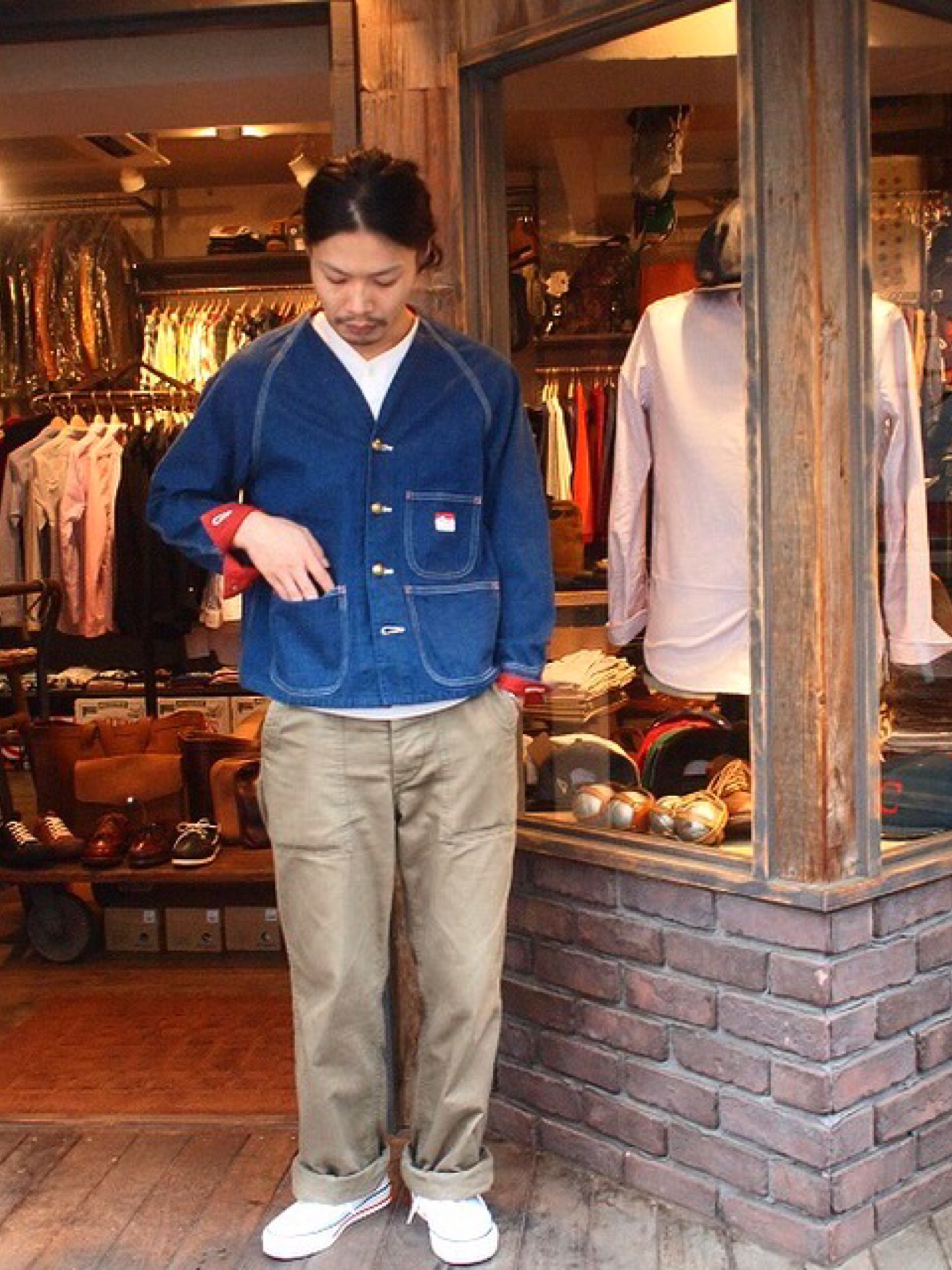 KenjiHimeno(SMART CLOTHING STORE 原宿店)｜CAL O LINEのカバーオール