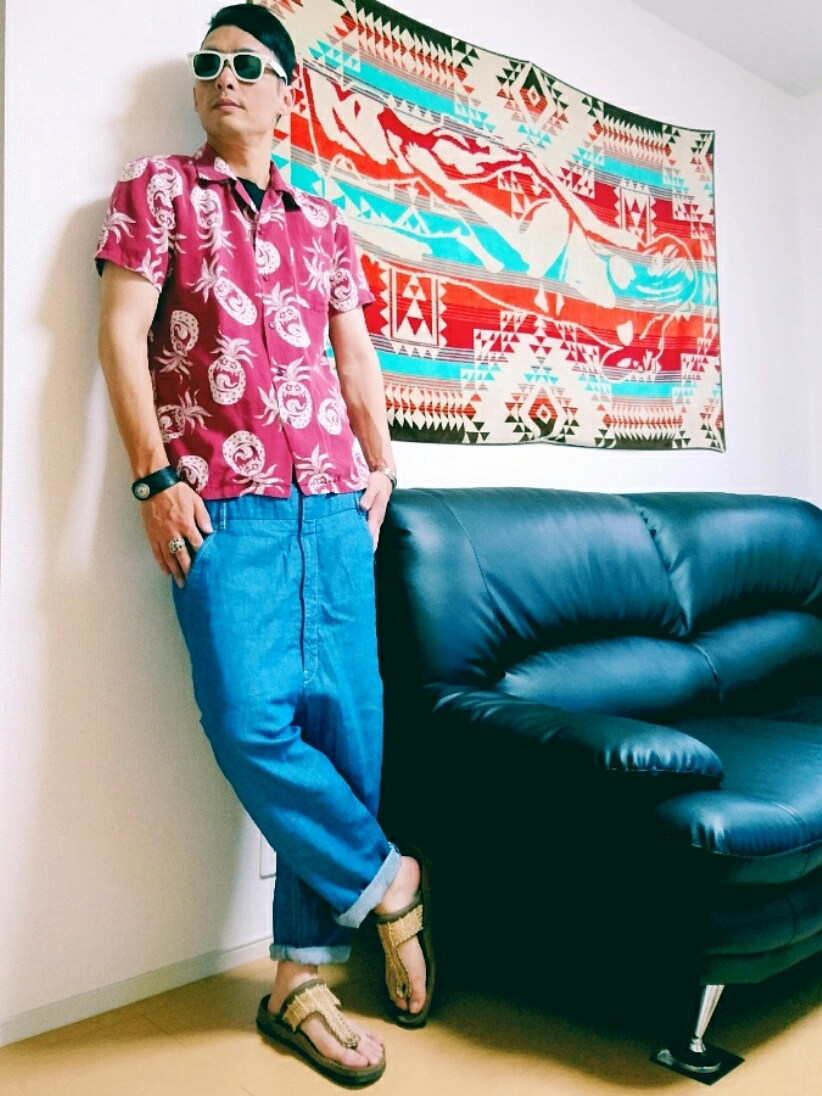 HYSTERIC GLAMOUR（ヒステリックグラマー）の「ST MONSTER総柄 アロハ