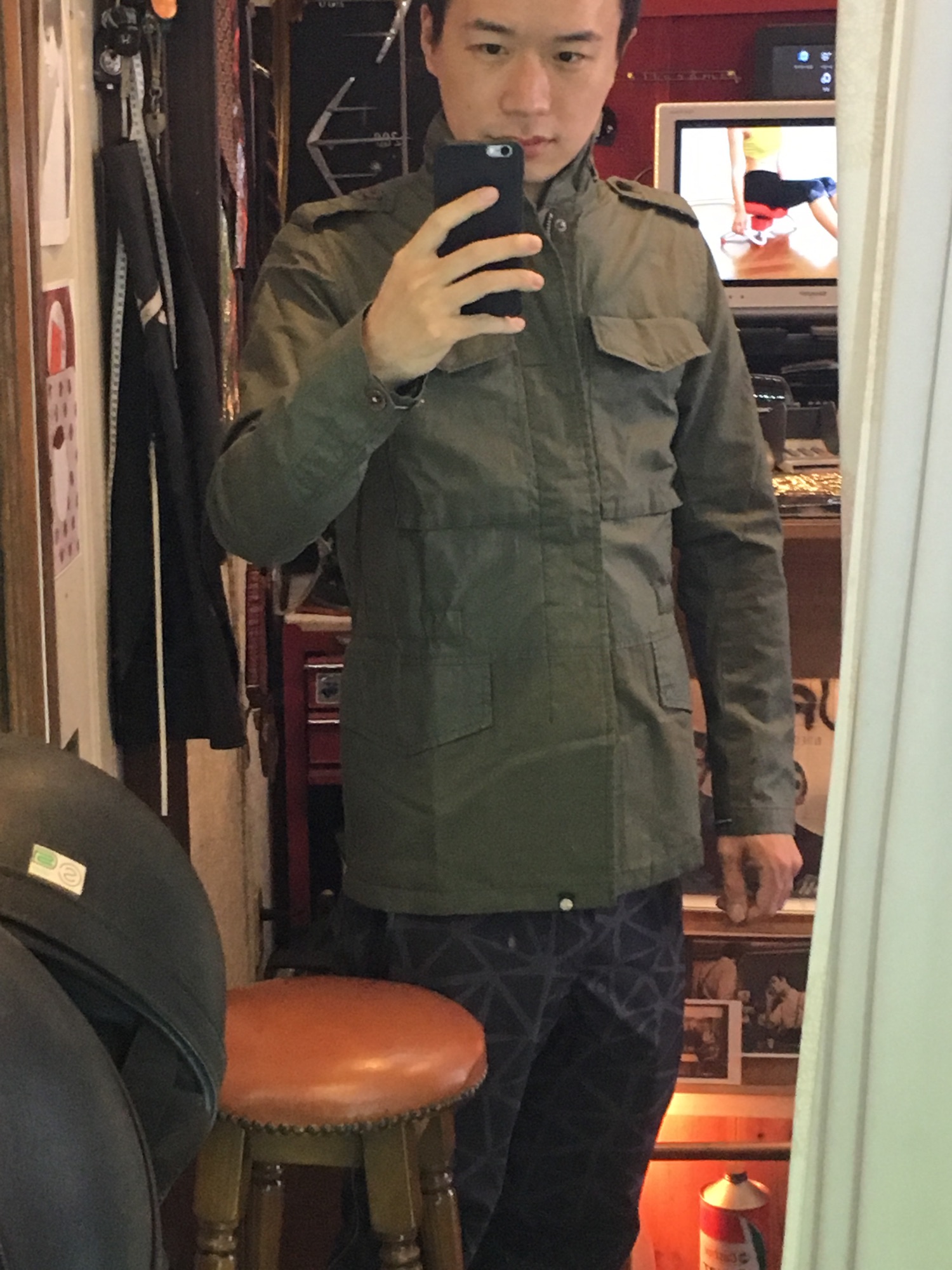 pretty green  M65タイプジャケット Pretty Green（プリティーグリーン）の「HOODED M65タイプ
