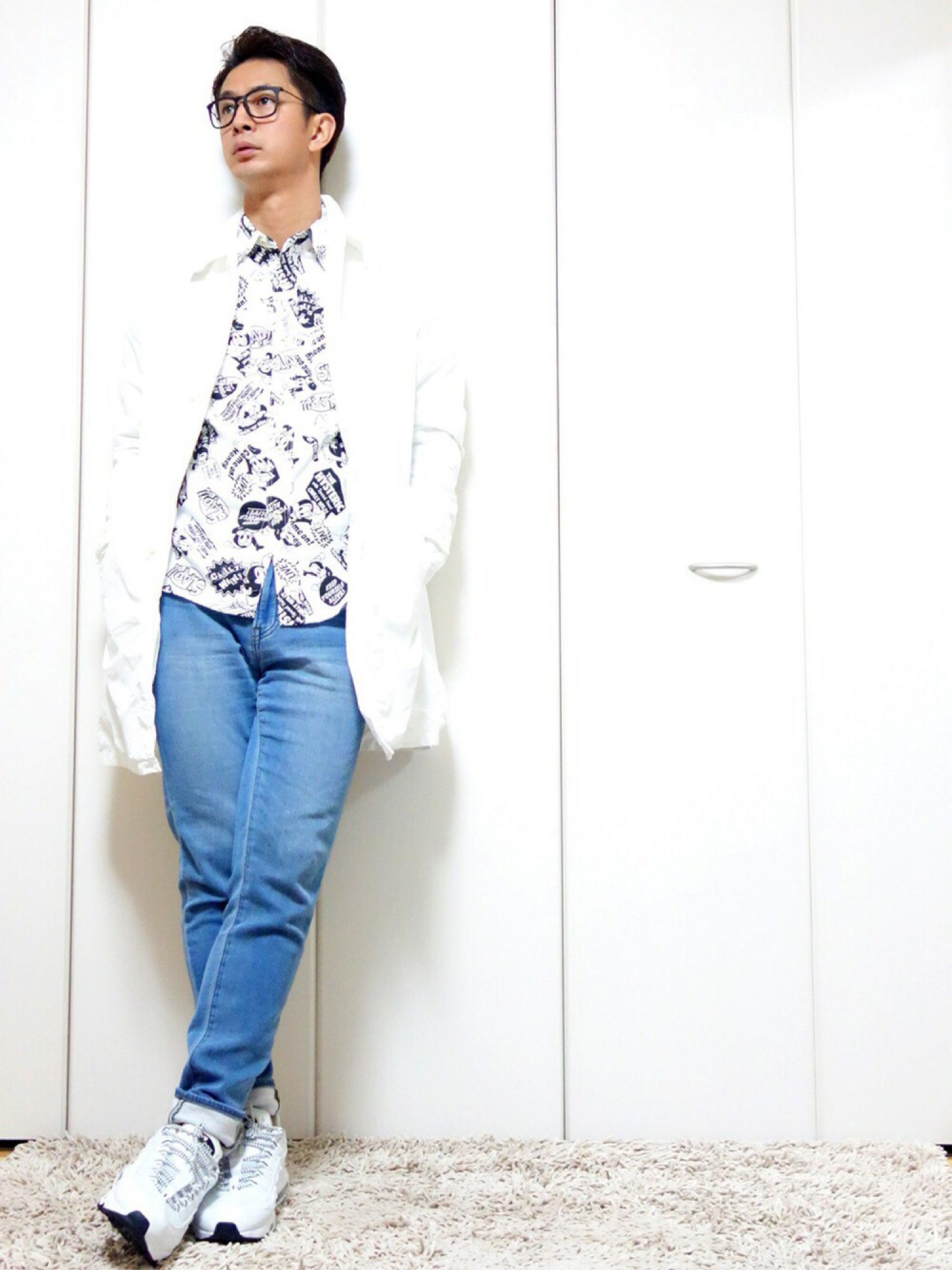 HYSTERIC GLAMOUR（ヒステリックグラマー）の「CW/CHLLY PUNKS総柄