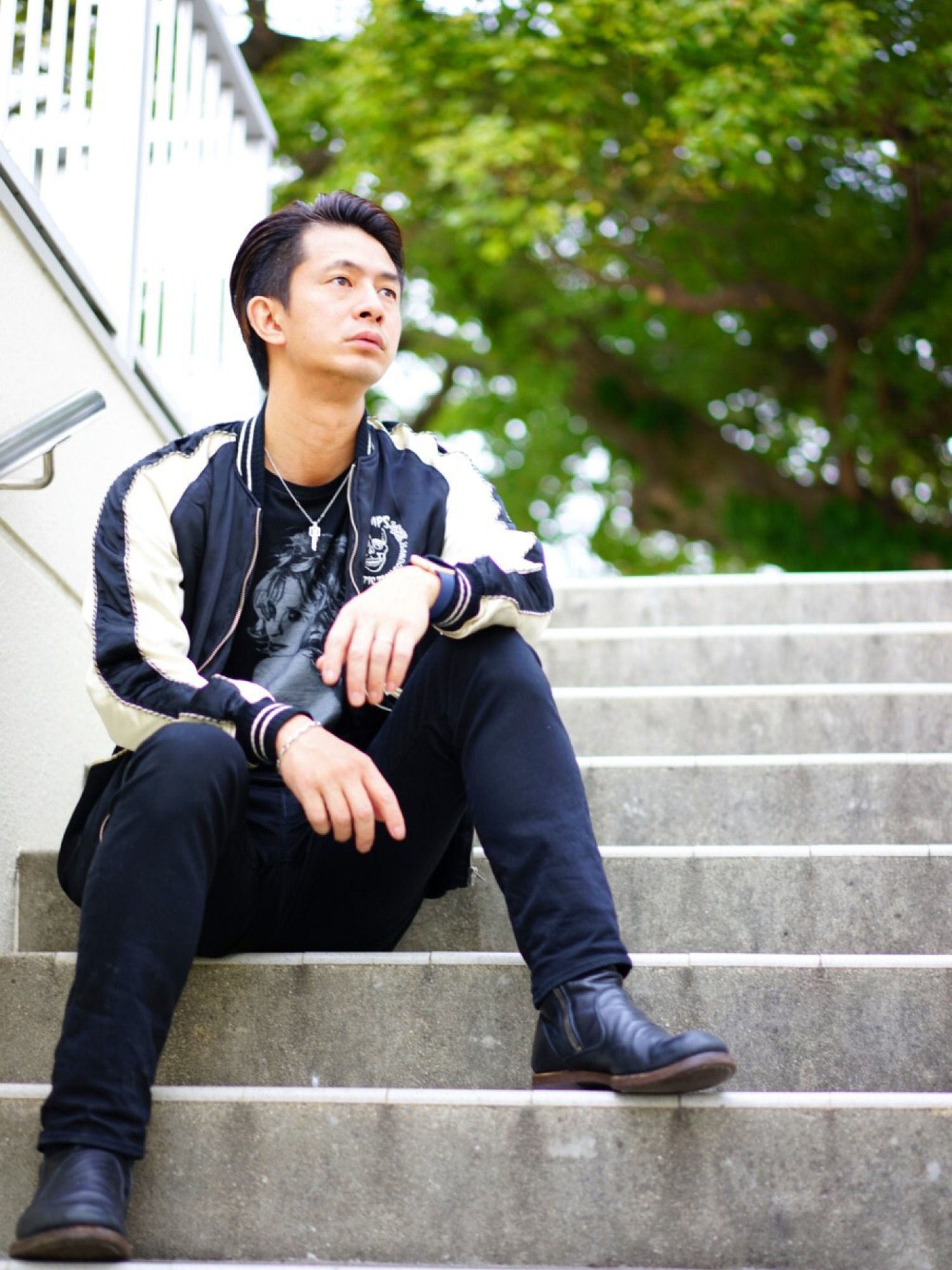 MR.OLIVE ミスターオリーブ レザー ブーツ 8h 8.5 防水レザー　黒 MR.OLIVE ブーツ 「撥水レザー」ウォータープルーフ