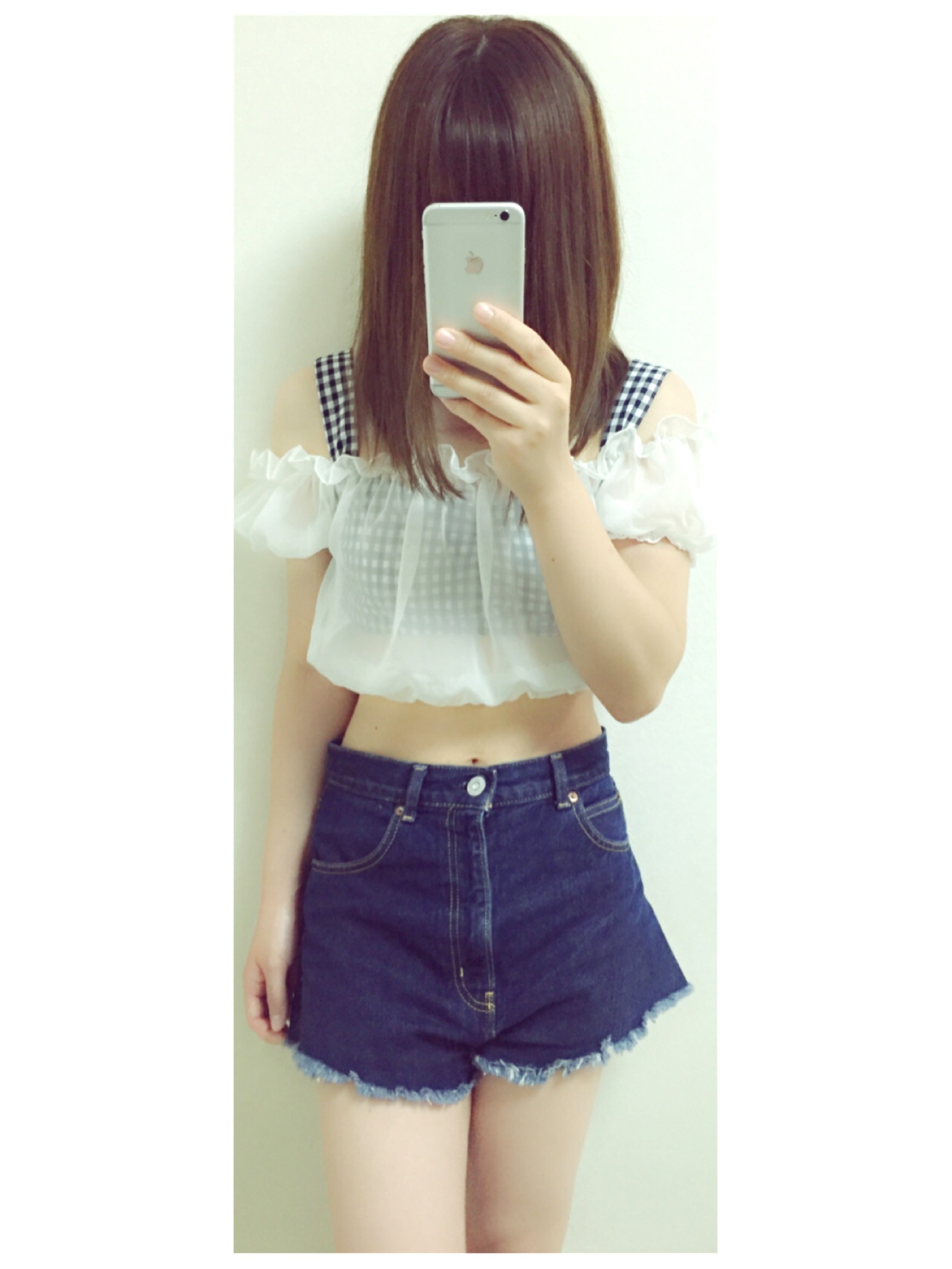 スナイデル♡シースルーレイヤードブラウス SNIDEL - スナイデル シースルーレイヤードチェックブラウスの通販 by