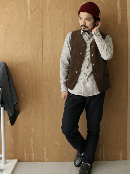 ROTAR（ローター）の「Corduroy Vest コーデュロイ ベスト（ベスト 