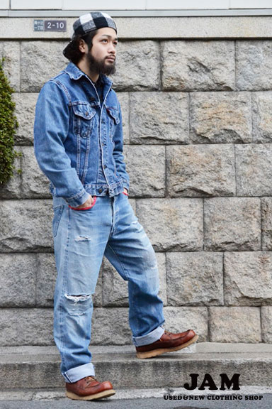 古着屋JAM｜デニムジャケットを使ったコーディネート - WEAR