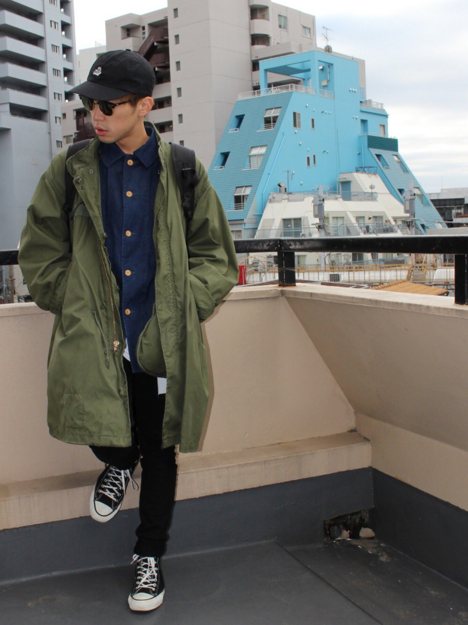 DANTON × BEAUTY&YOUTH デニムカバーオール　サイズ40 CITEN（シテン）の「＜CITEN＞デニム カバーオール