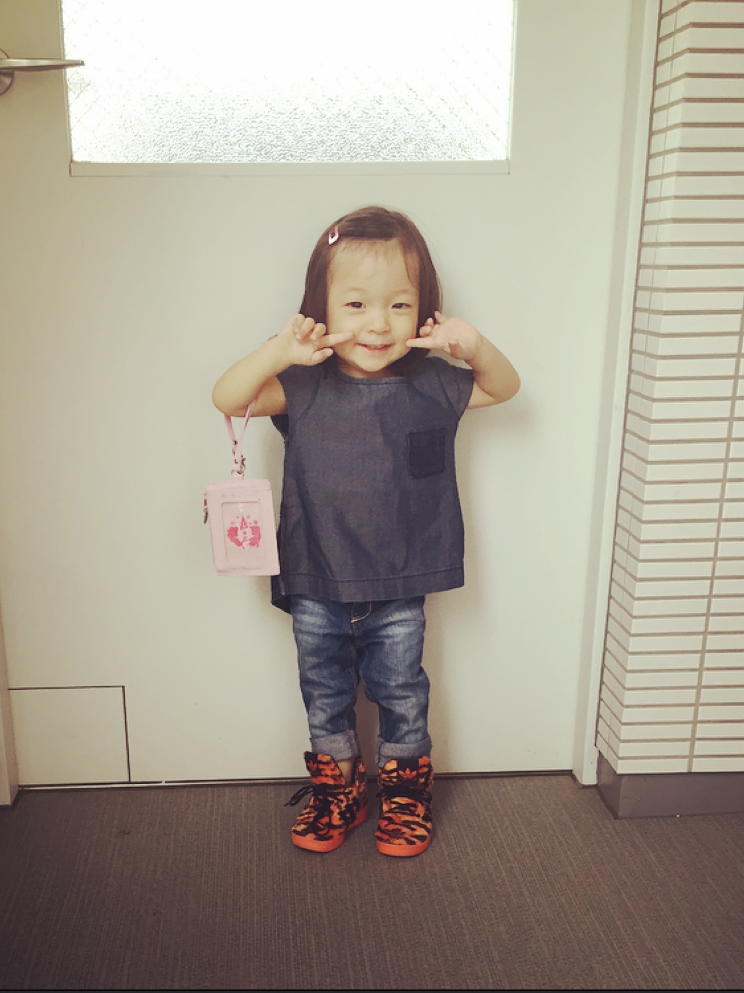 アディダス×ジェレミースコット　16cm キッズ adidas Originals by JEREMY SCOTT（アディダスオリジナルスバイ