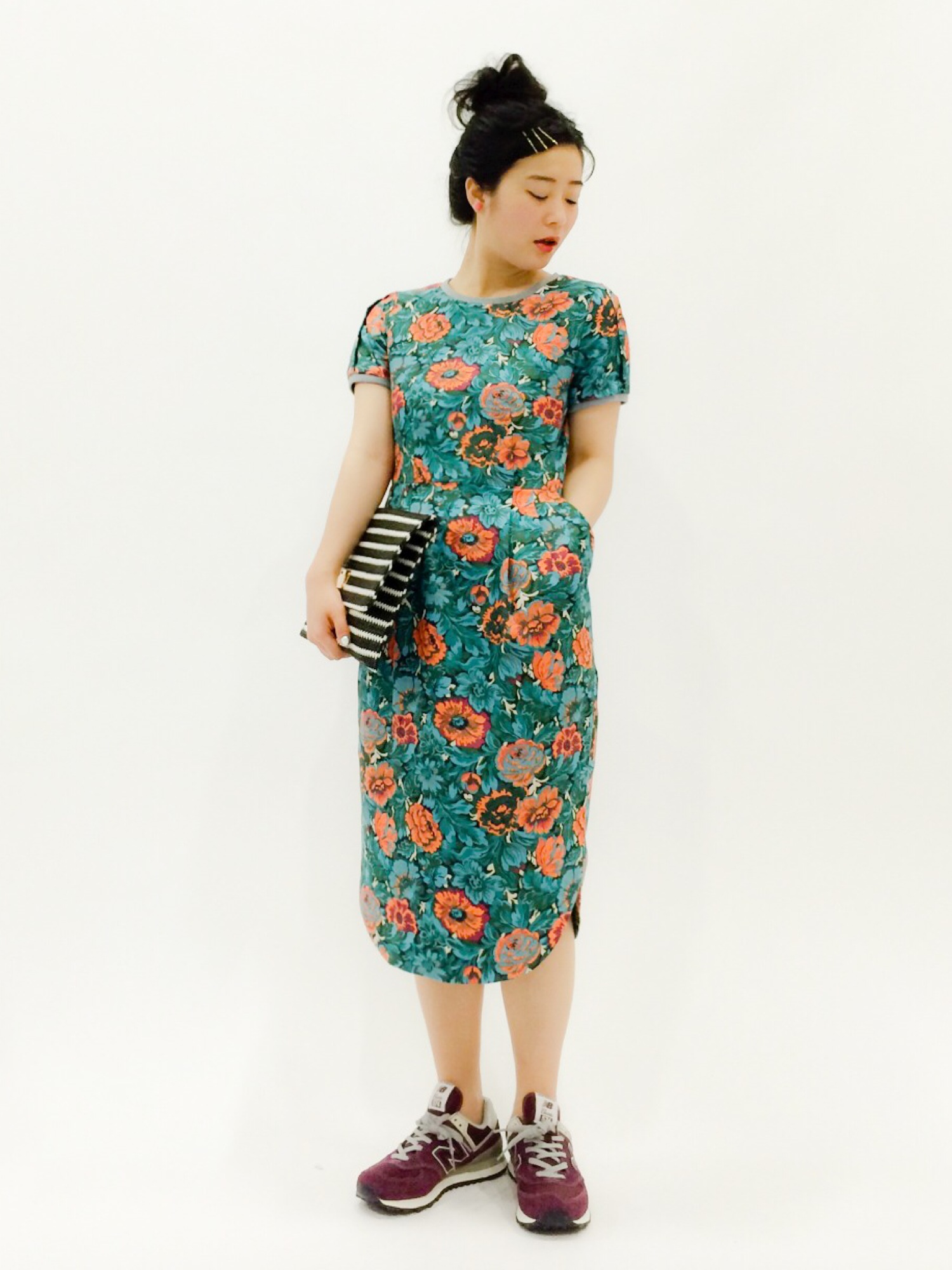 ルッキリル　花柄　ワンピース 2025年最新】rukkilill レディース ロングワンピースの人気アイテム