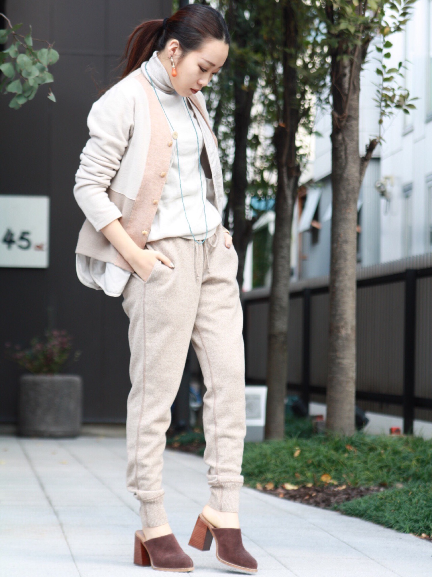 45R フロートパッチワークカーディガン サイズ2 - メルカリ 45R 16AW