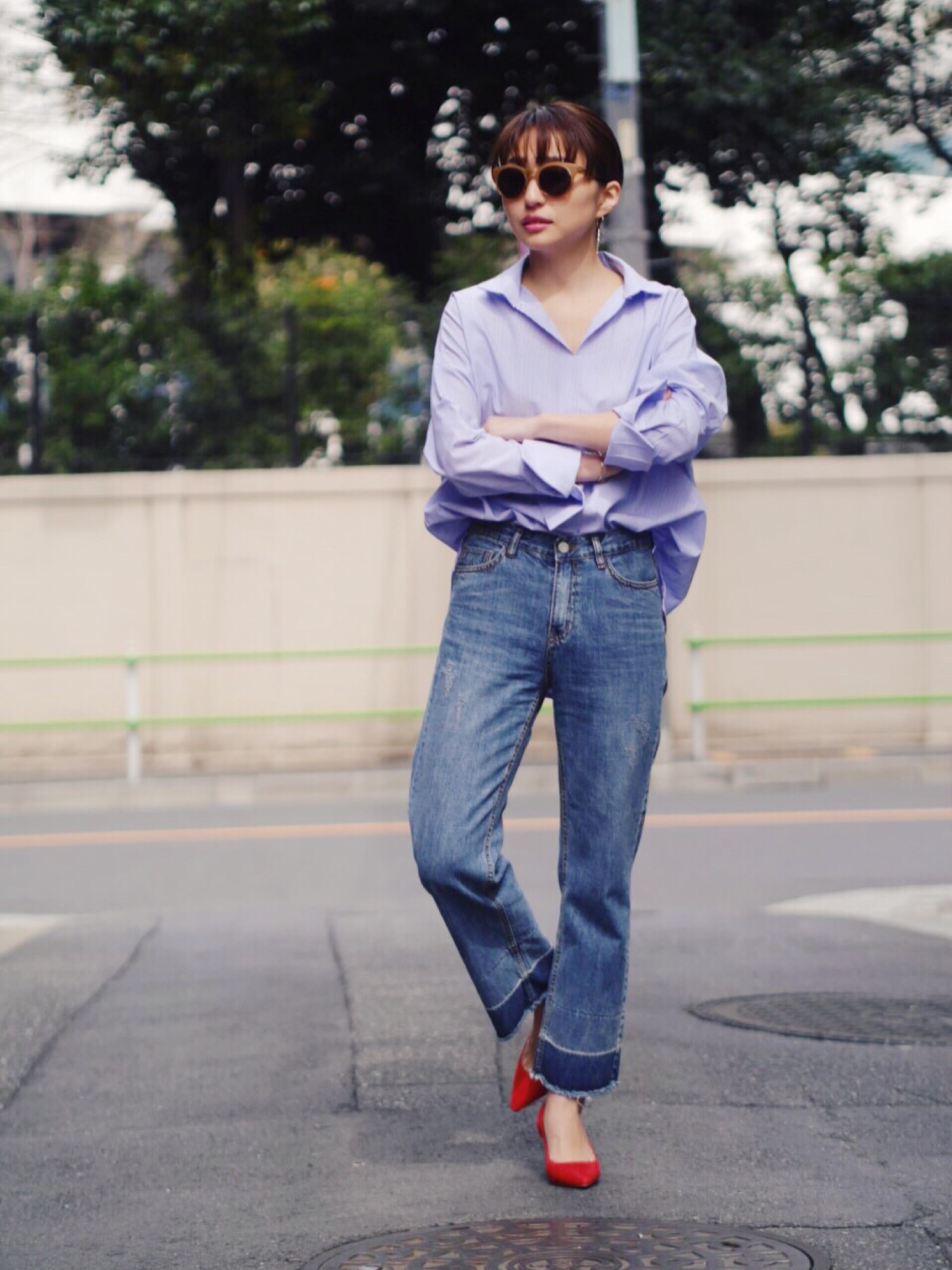 OLIVER PEOPLES WDST ETIWANDAサングラス OLIVER PEOPLES(オリバーピープルズ) / サングラス/プラスチック