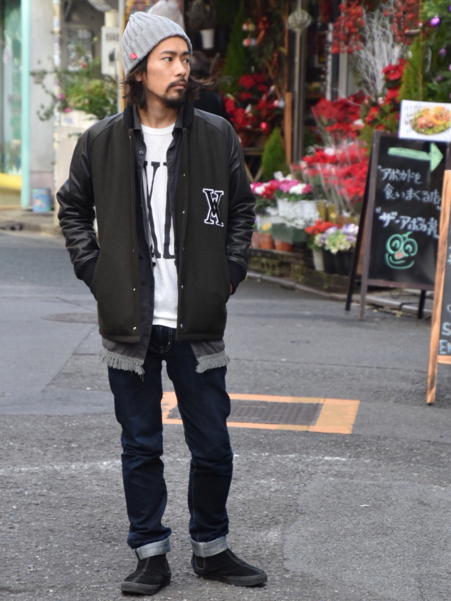 VIRGO wearworks スタジャン VIRGOwearworks（ヴァルゴウェアワークス）の「VGW CREW STADIUM JKT