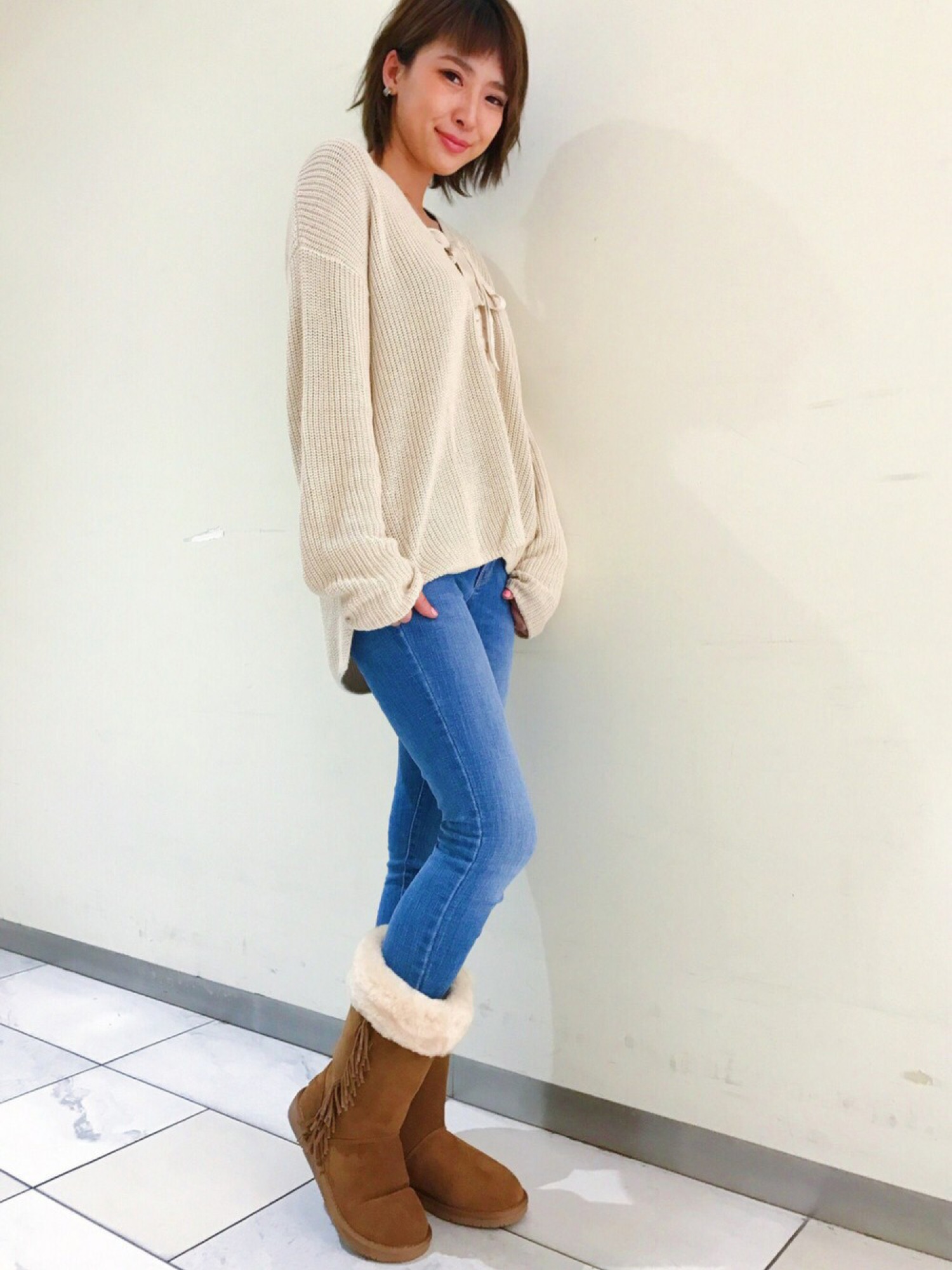 UGGムートンブーツ ベビー・キッズ ムートンブーツ 23センチ