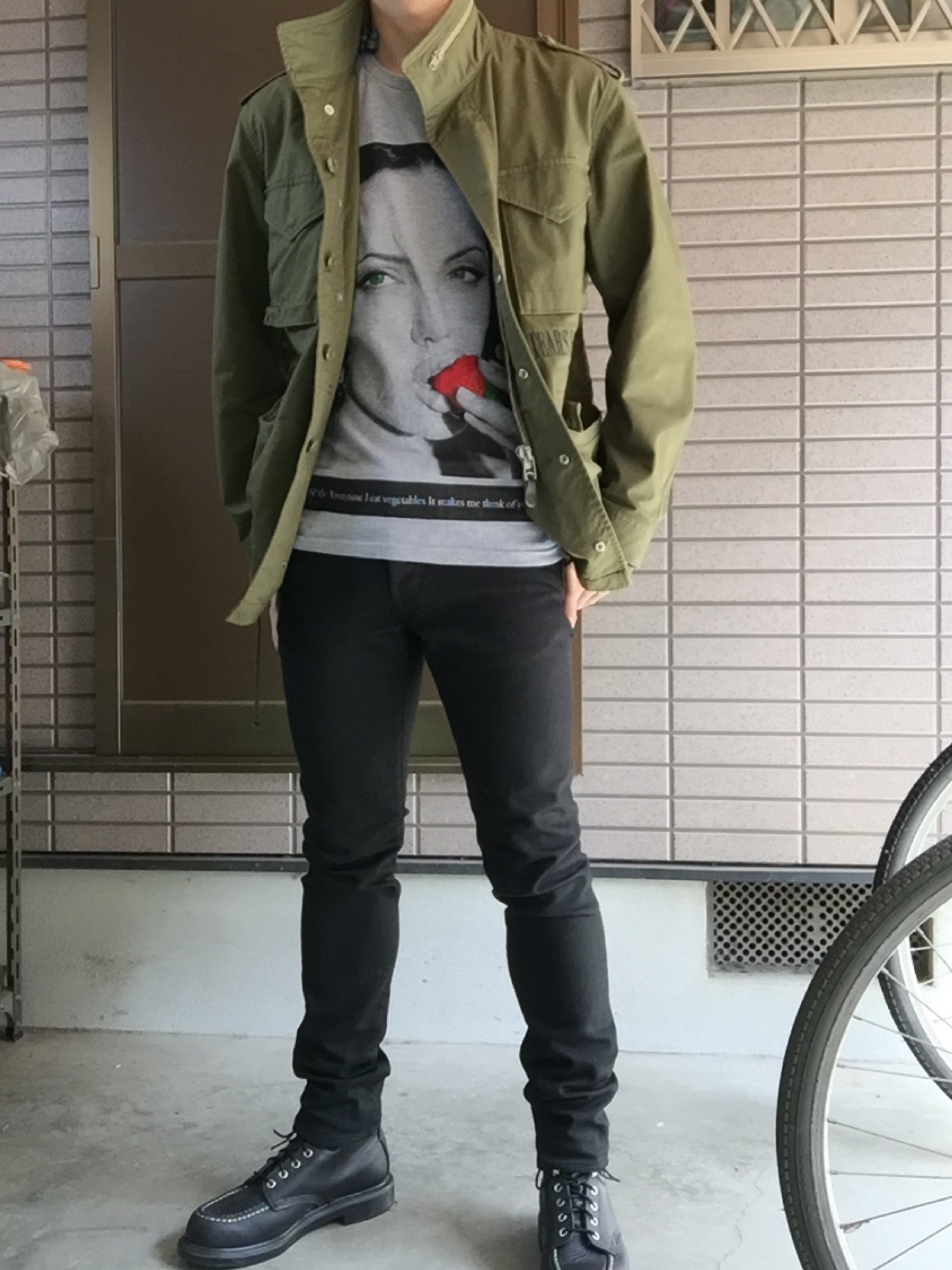 ラグスマクレガー RagsMcgregor M65 Black Jacket k□ラグス マックレガー/Rags McGREGOR M-65 ミリタリー