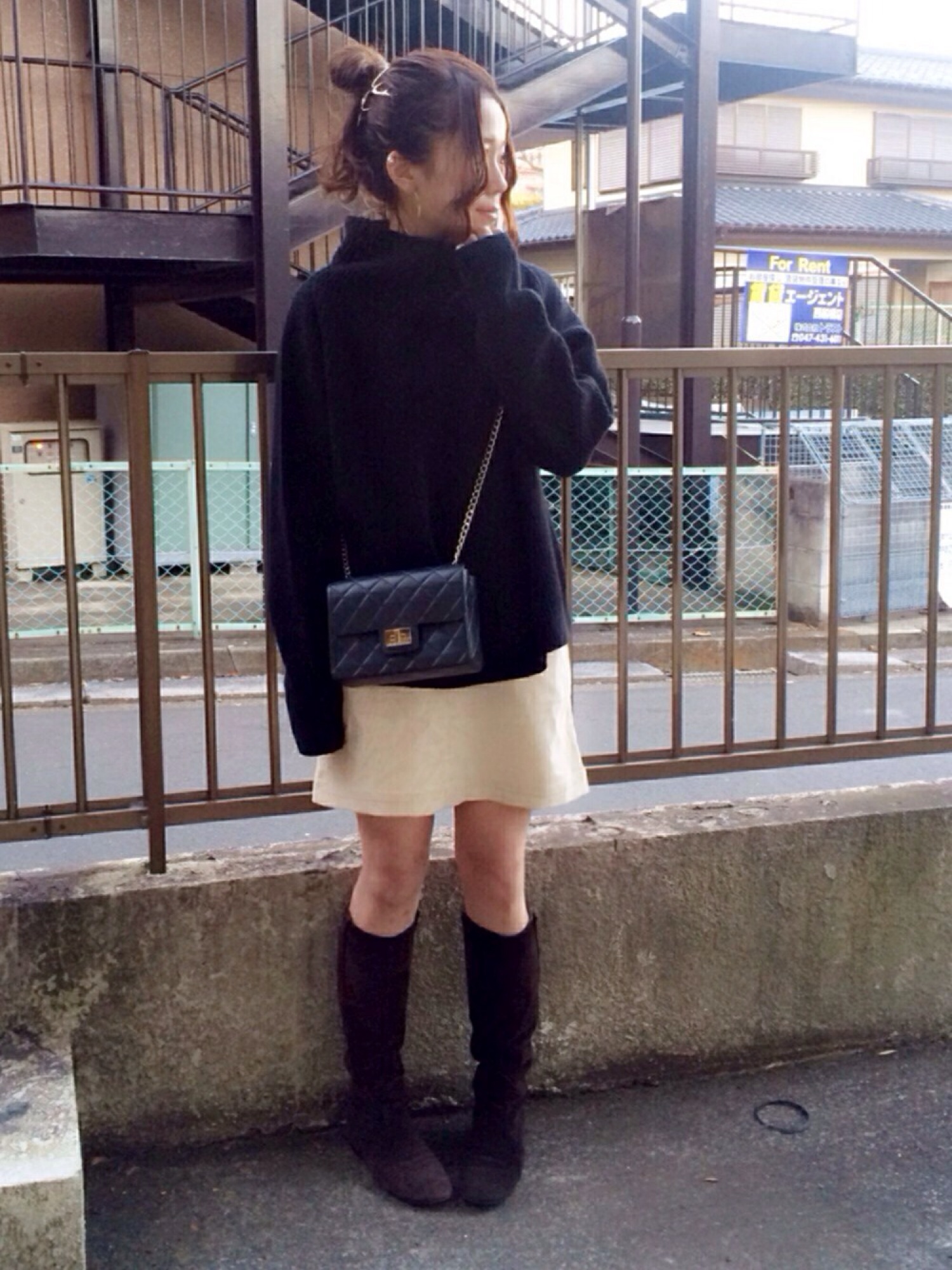 ドゥーズィエムクラス  畦  ハイネック  ニット Deuxieme Classe（ドゥーズィエムクラス）の「ラム畦 ハイネック