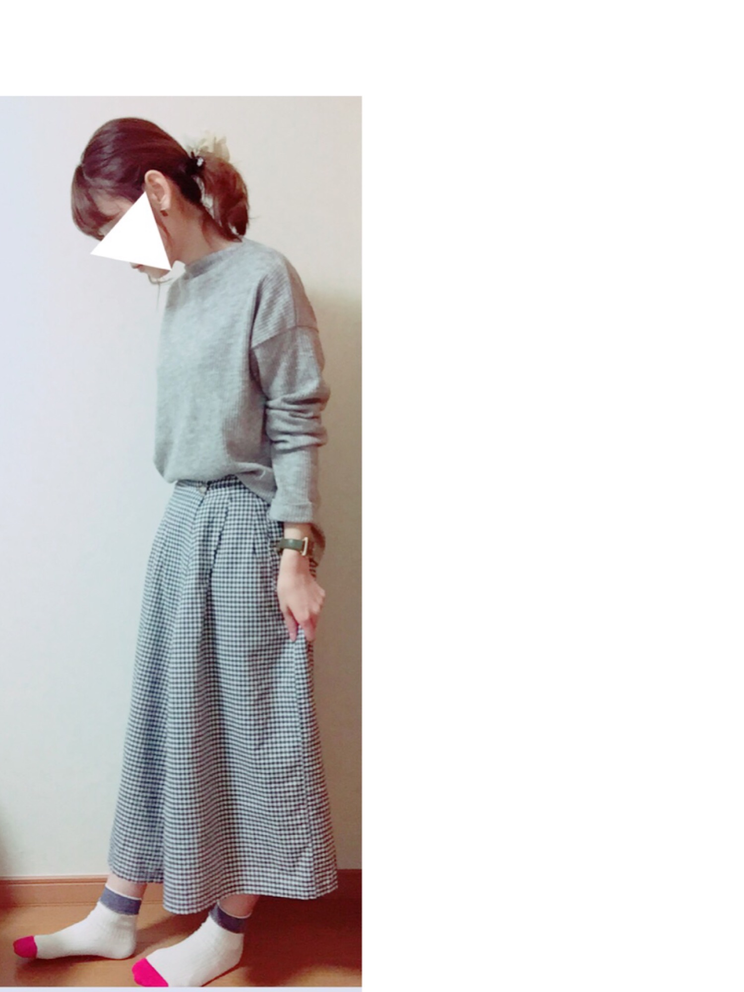 新品未使用❤︎ete ボーイフレンドウォッチ スクエア ブラック×カーキ ete（エテ）の「ボーイフレンドウォッチ スクエア ブラック×カーキ