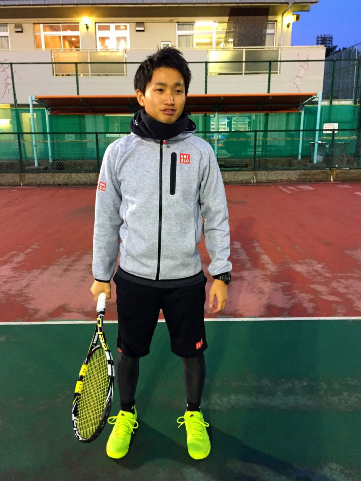 ユニクロ テニス 錦織 ジャケット シャツ パンツ ジャージ　1 ユニクロ テニス 錦織 ジャケット シャツ パンツ ジャージ1