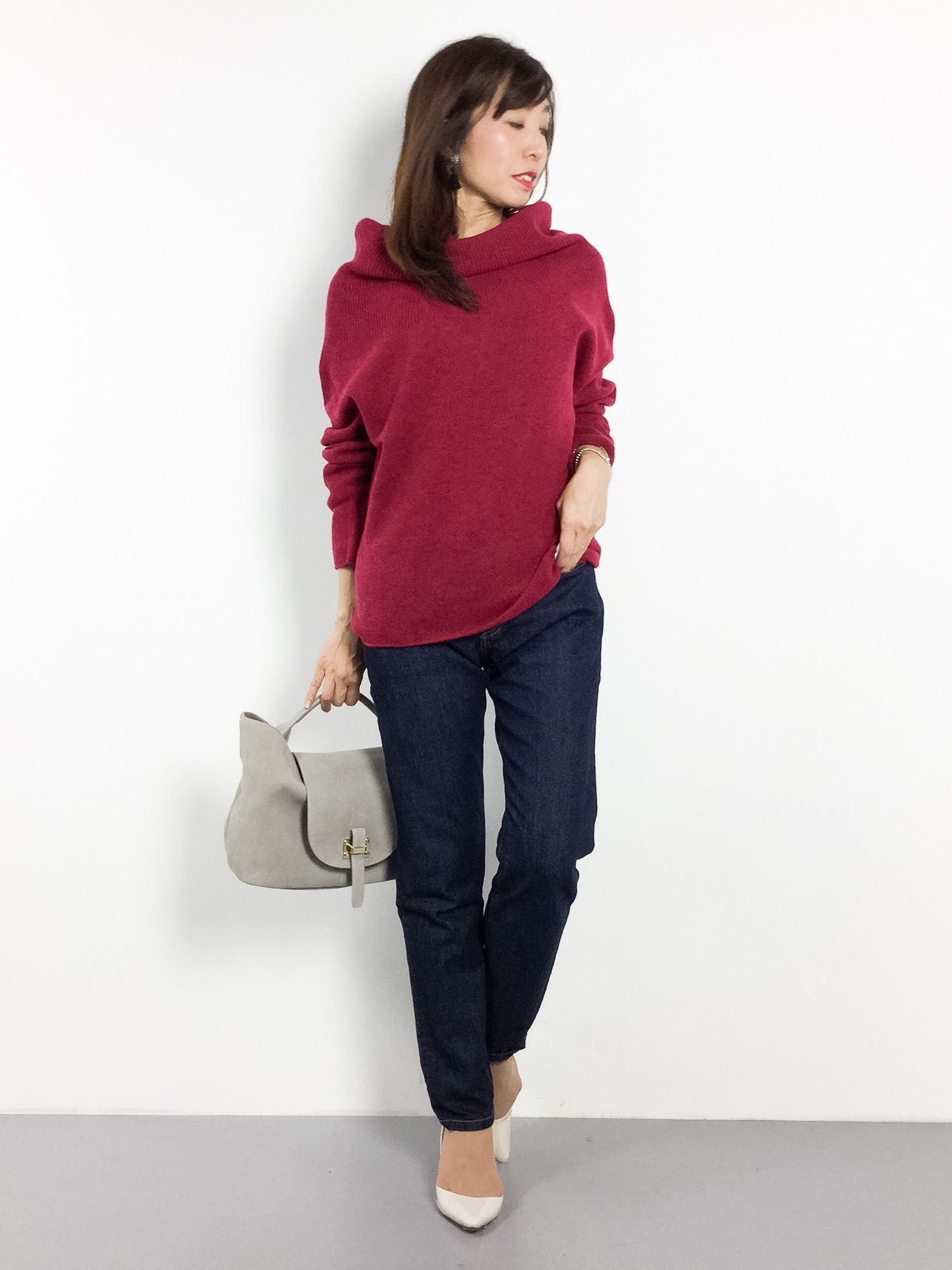IENA - 専用  IENA LA BOUCLE  ニュアンス オフタートル プルオーバー 20161202174302581.jpg