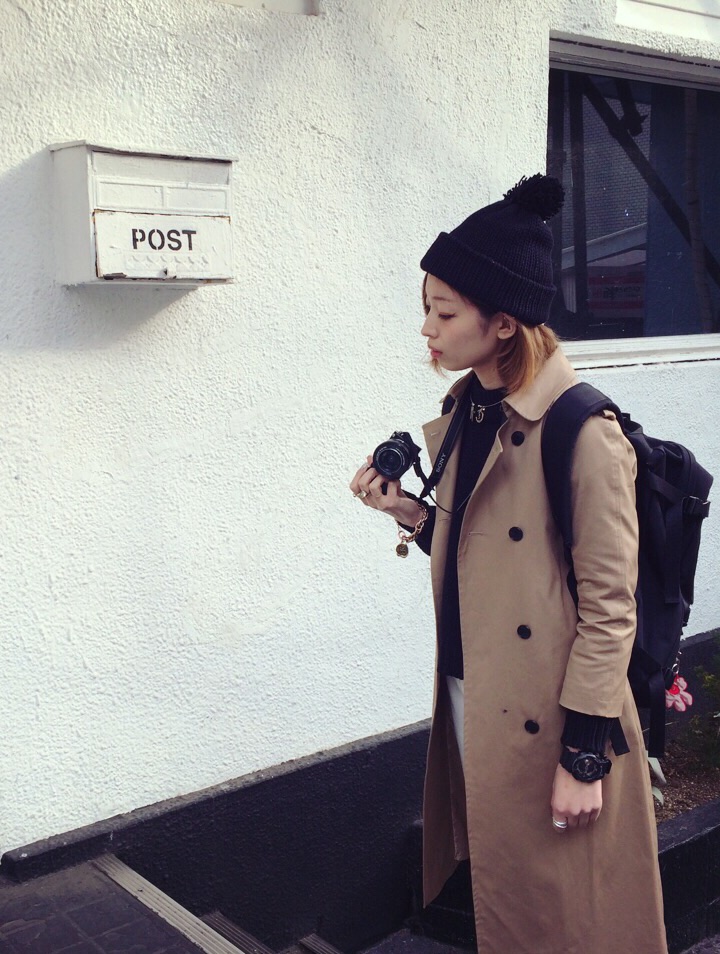 Inpaichthys kerriのトレンチコートを使った人気ファッション