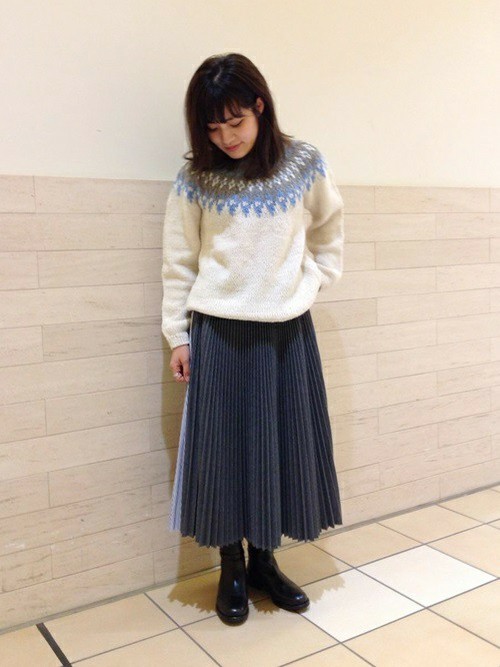 【かな】新品同様　FUDGE掲載　liflattie ships　ニット FUDGE（ファッジ）の「【FUDGE11月号掲載】liflattie ships