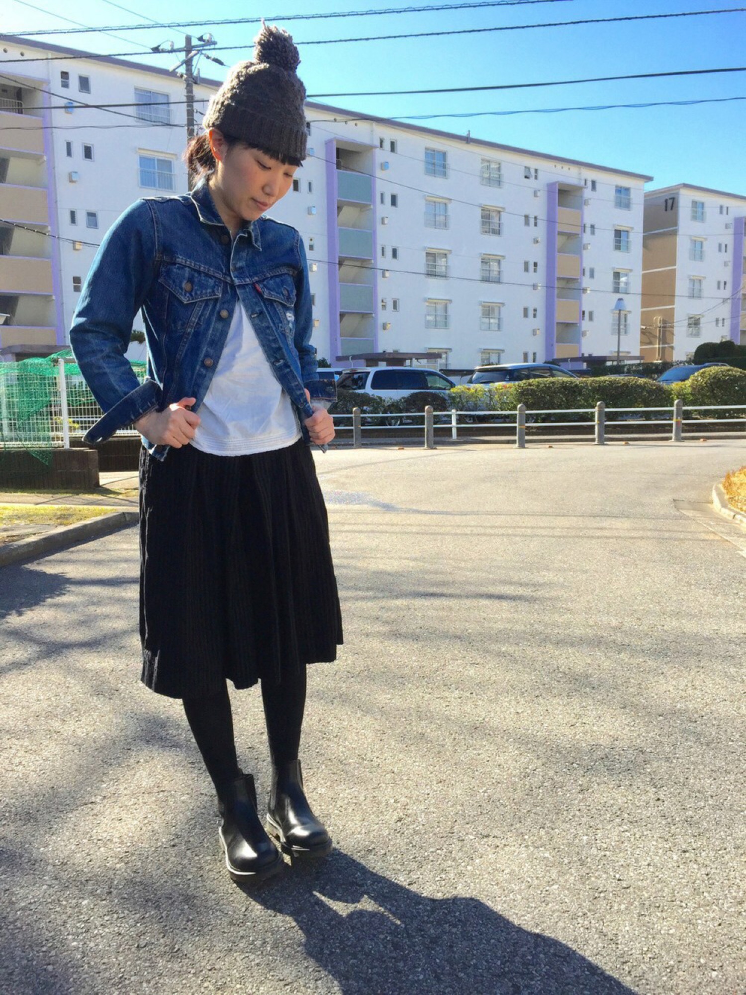 パドカレ ☆ デニムGジャン ウォッシュドデニムジャケット | KURO iro | STUNNING LURE