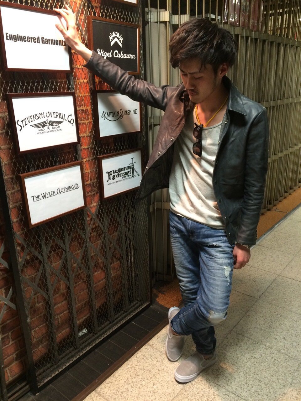 FAR EASTERN ENTHUSIAST ライダースジャケットS ブラック FAR EASTERN ENTHUSIAST Riders Jacket