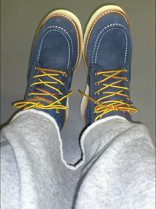 BEAMS（ビームス）の「RED WING×BEAMS / 別注 ネイビースエード