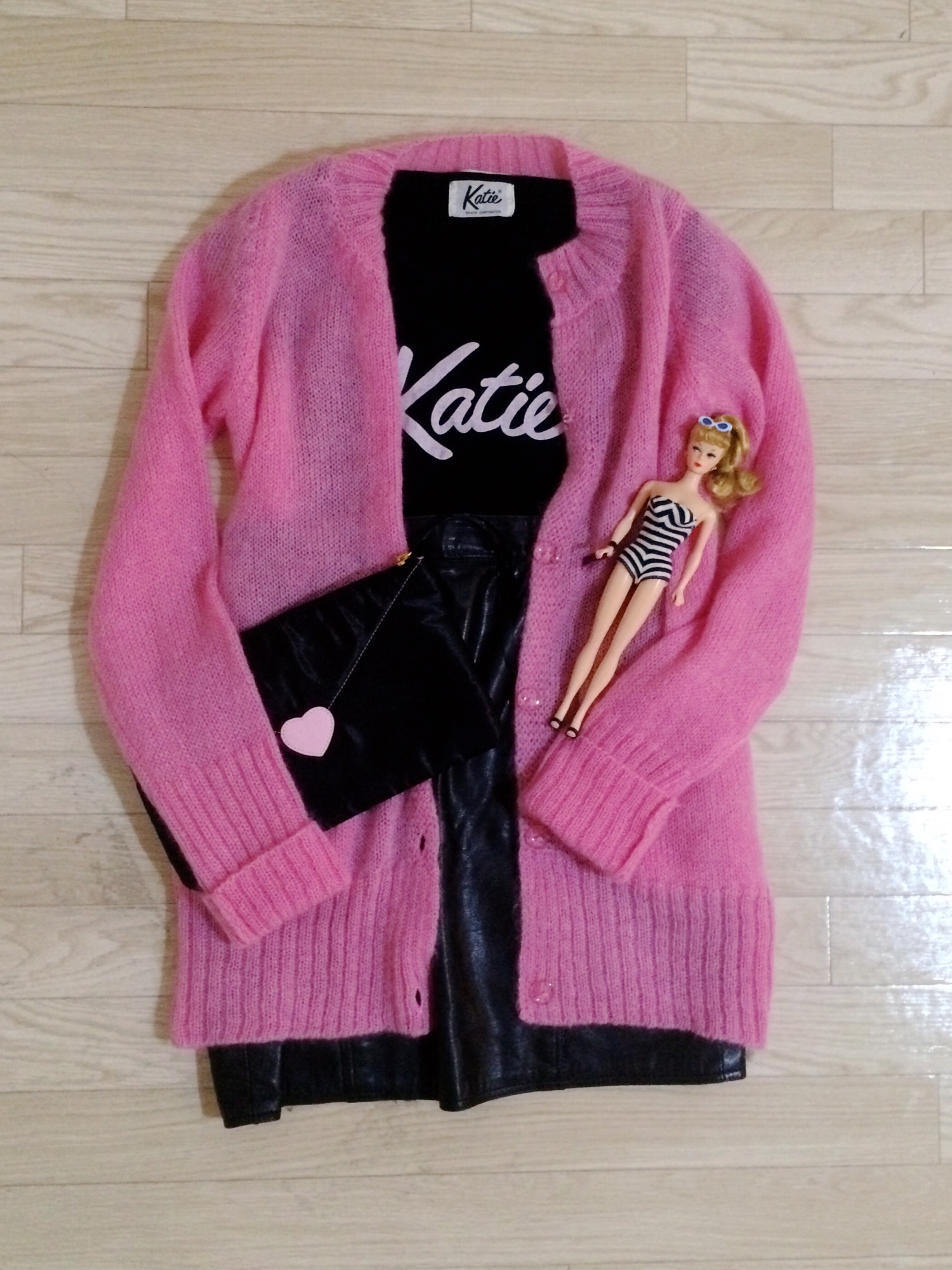 katie マラボーミュール ブラック リボン ケイティ katie マラボー