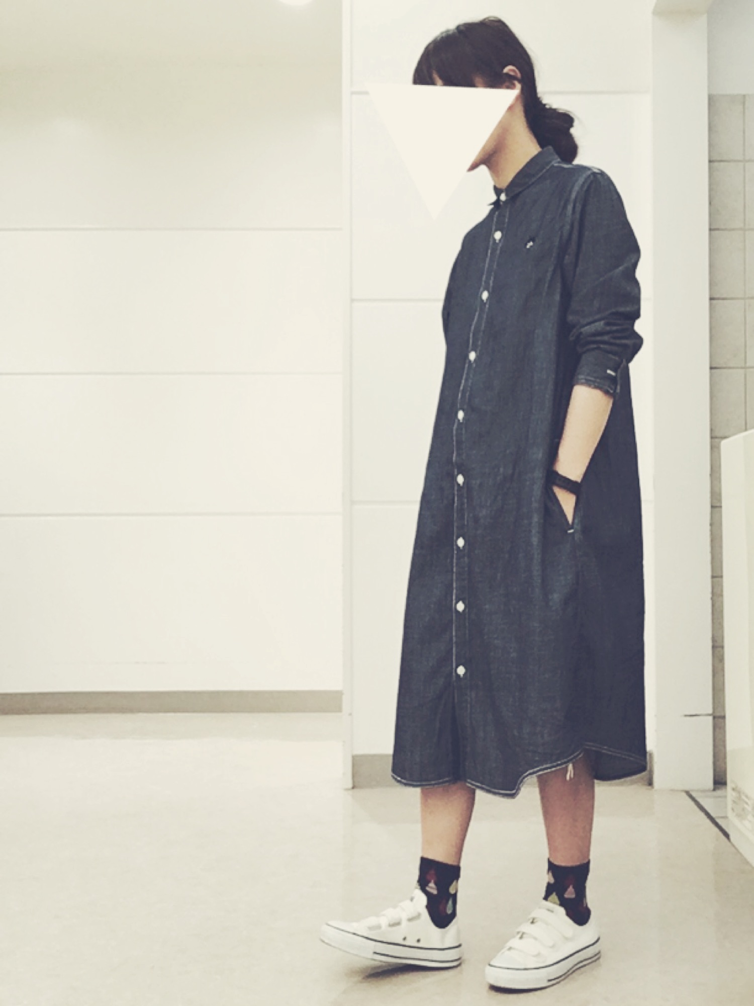 Ne-net（ネネット）の「にゃーでにむシャツ（シャツワンピース）」 - WEAR