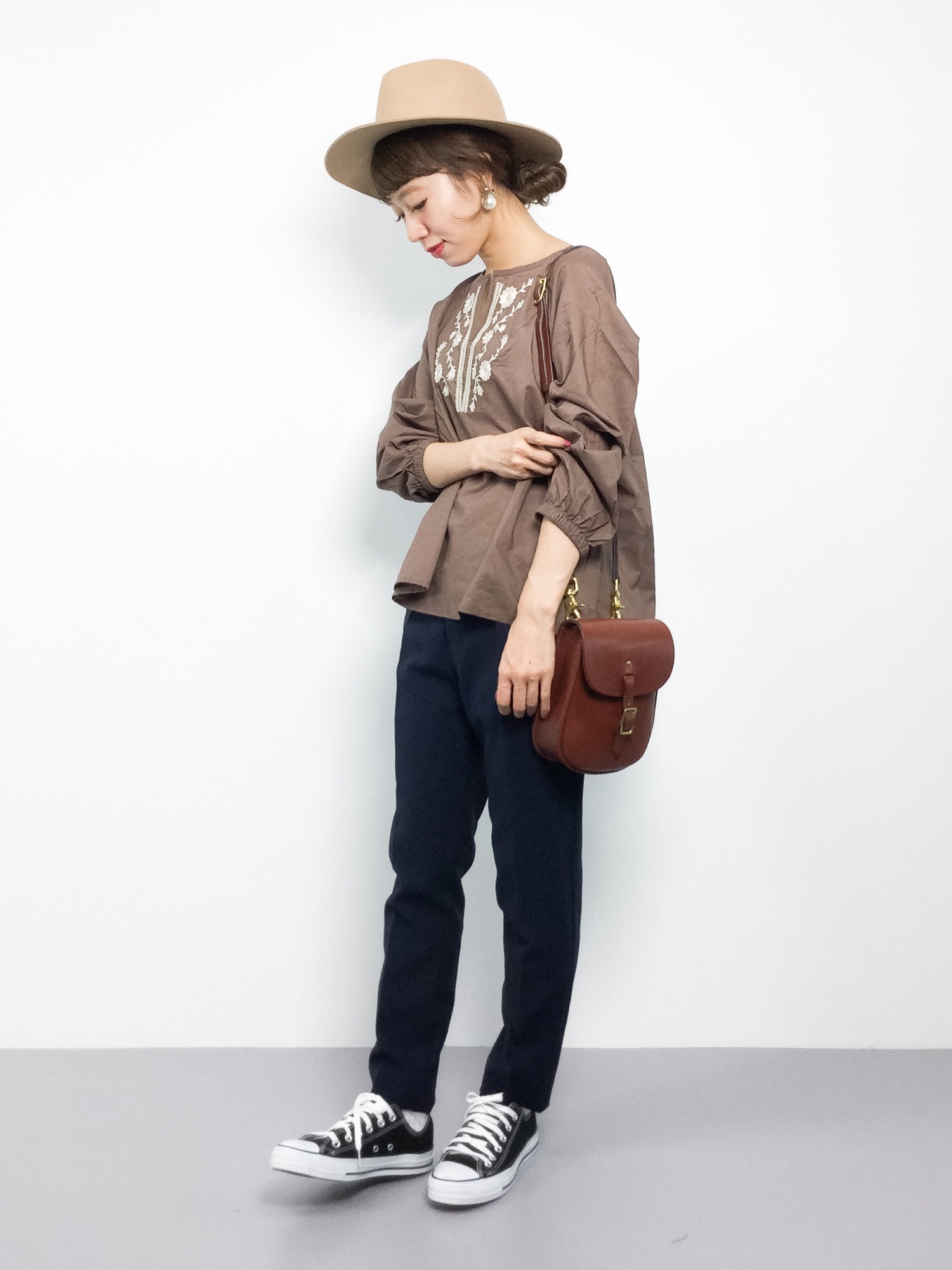 IENA（イエナ）の「ジョーゼットボンディングパンツ◇（その他