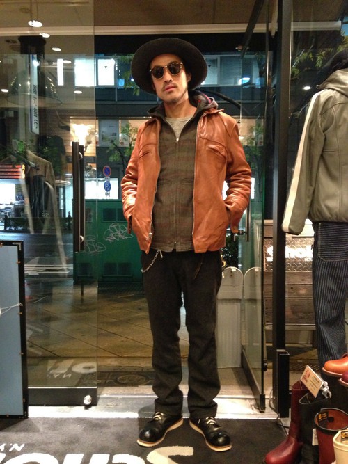schott（ショット）の「Schott/ショット/LEATHER SURFER'S JACKET