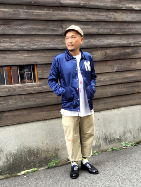 EBBETS FIELD FLANNELSのナイロンジャケットを使った人気