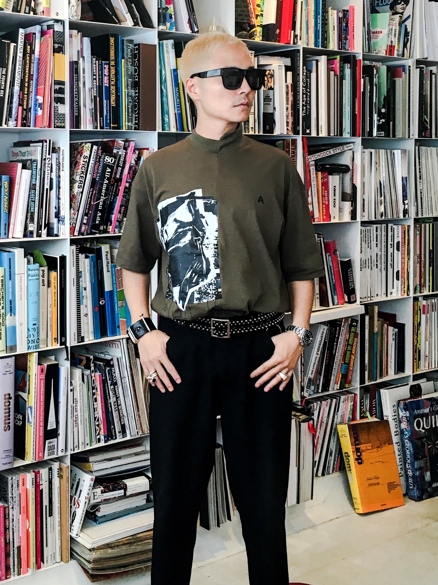 AMBUSH（アンブッシュ）の「KUGI LEATHER BRACELET