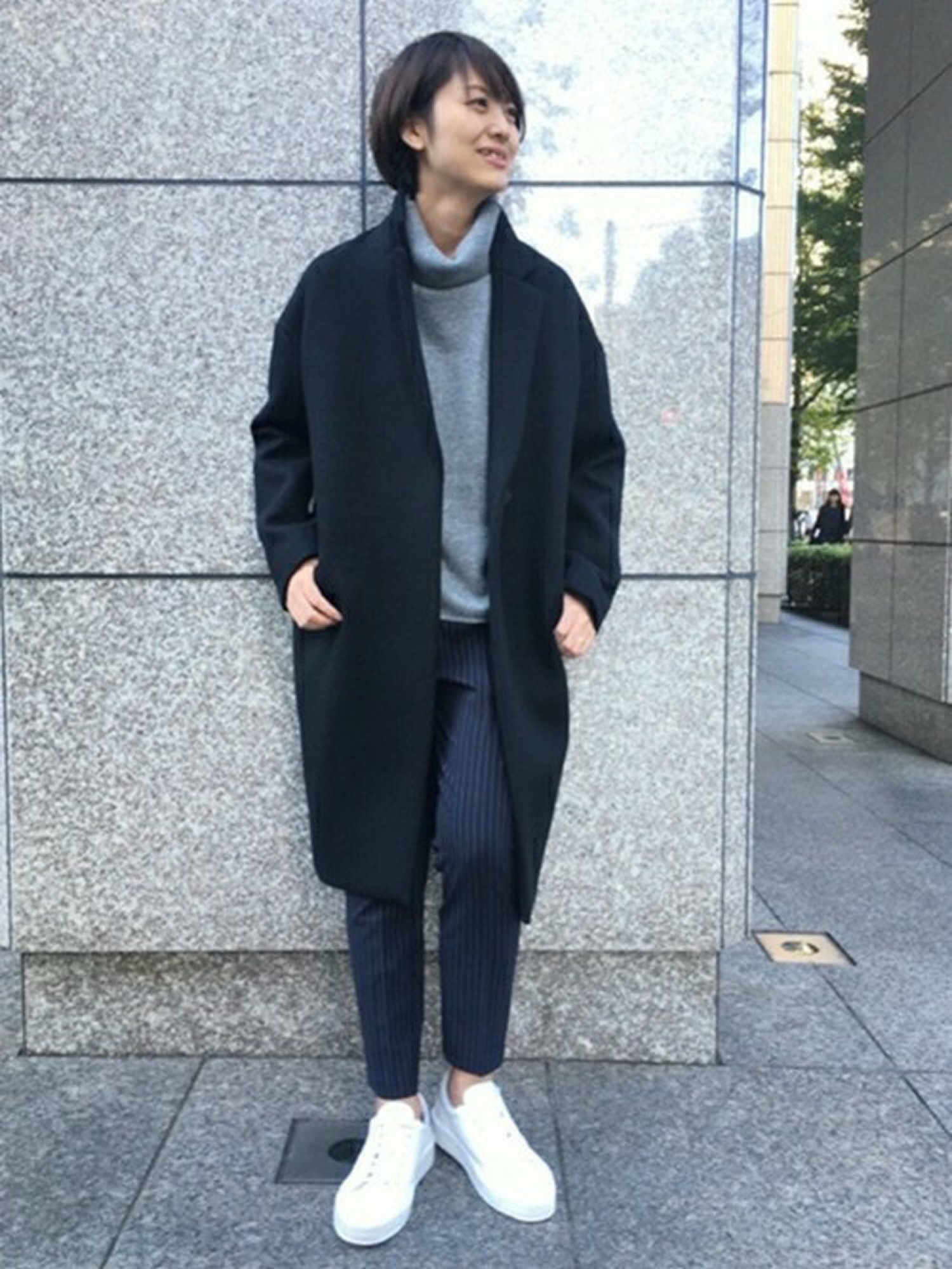 Deuxieme Classe（ドゥーズィエムクラス）の「ストライプ ウール