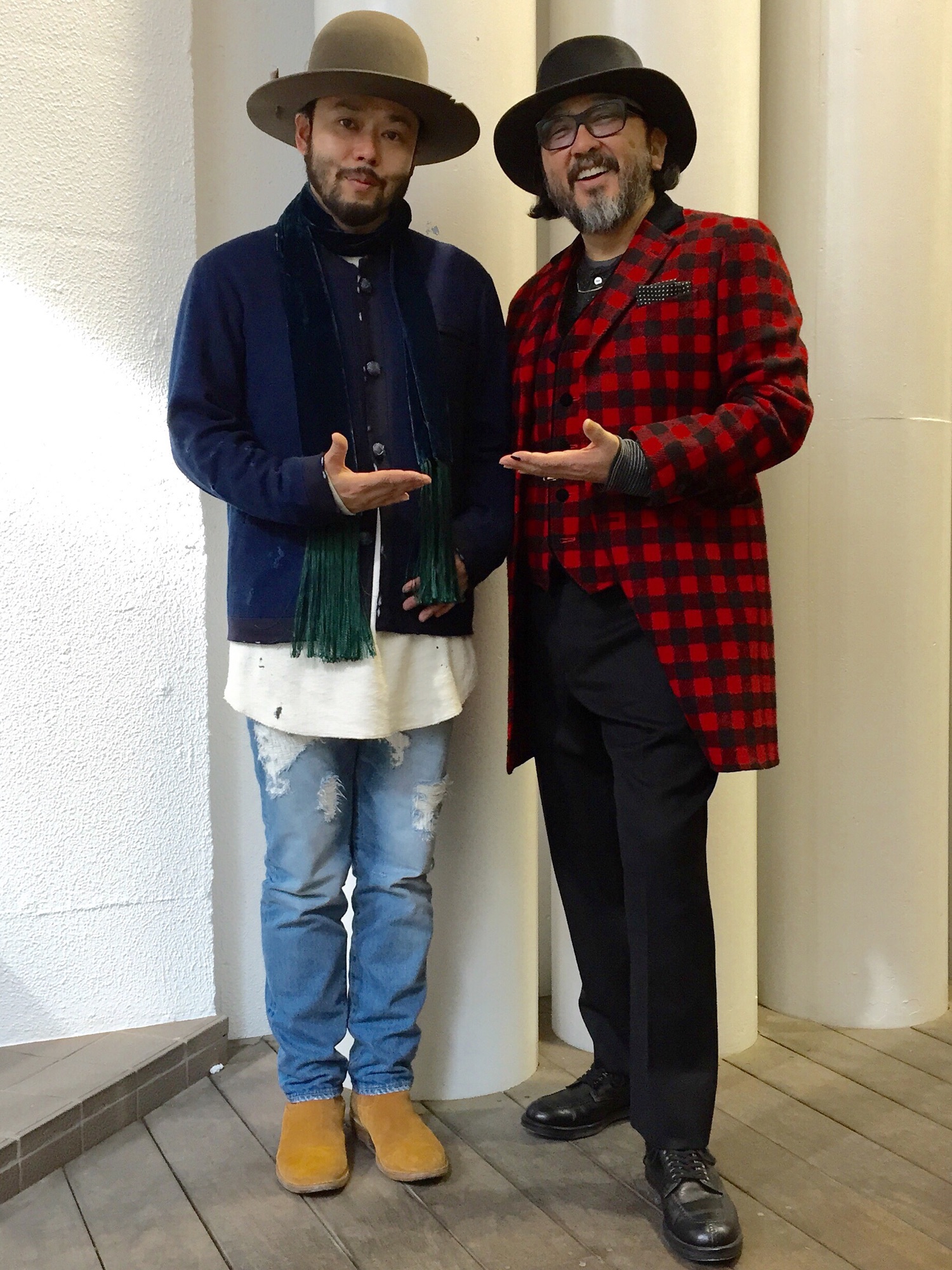 UNITED ARROWS&SONS ノーカラージャケット poggy ポギー Motofumi