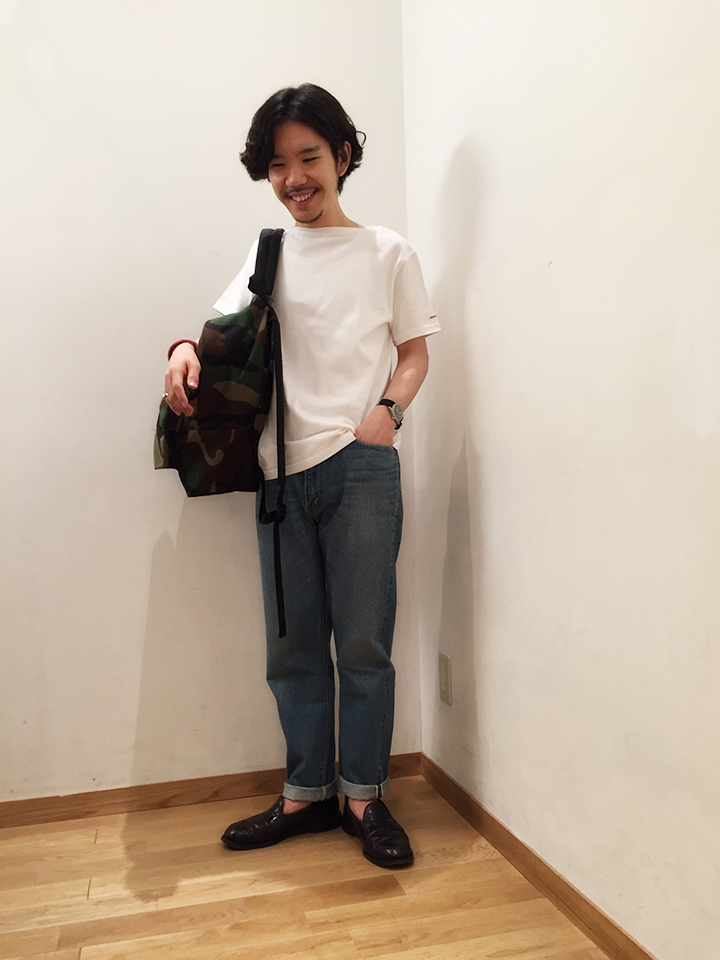 orSlow】Bshop別注 IVY FIT DENIM 107 ﾌﾘﾝｼﾞ MNS <16SS新入荷>を使った 