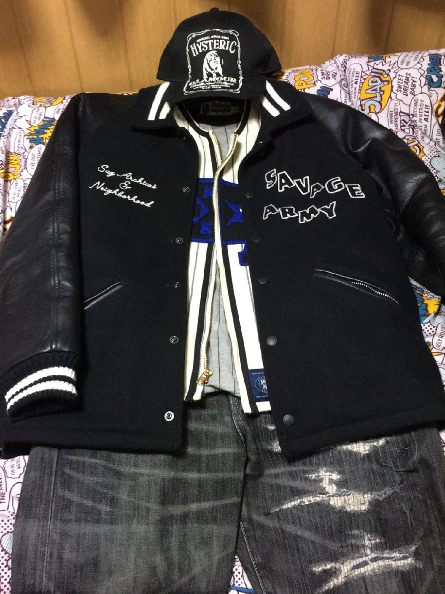 A BATHING APE（アベイシングエイプ）の「BAPE X EBBETS FIELD