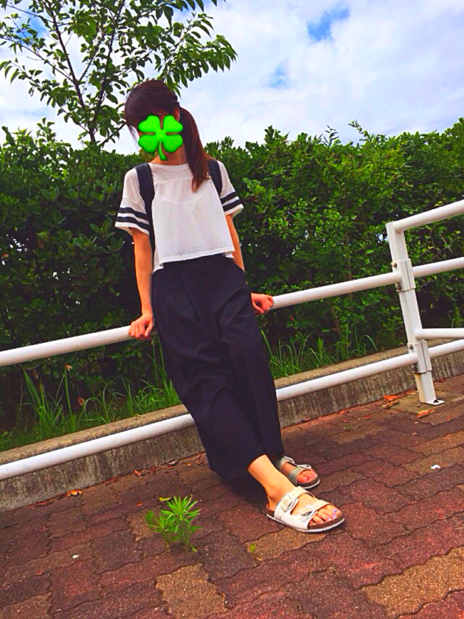 GU（ジーユー）の「（GU）キュロットパンツ（WOMEN ⁄ クロップド