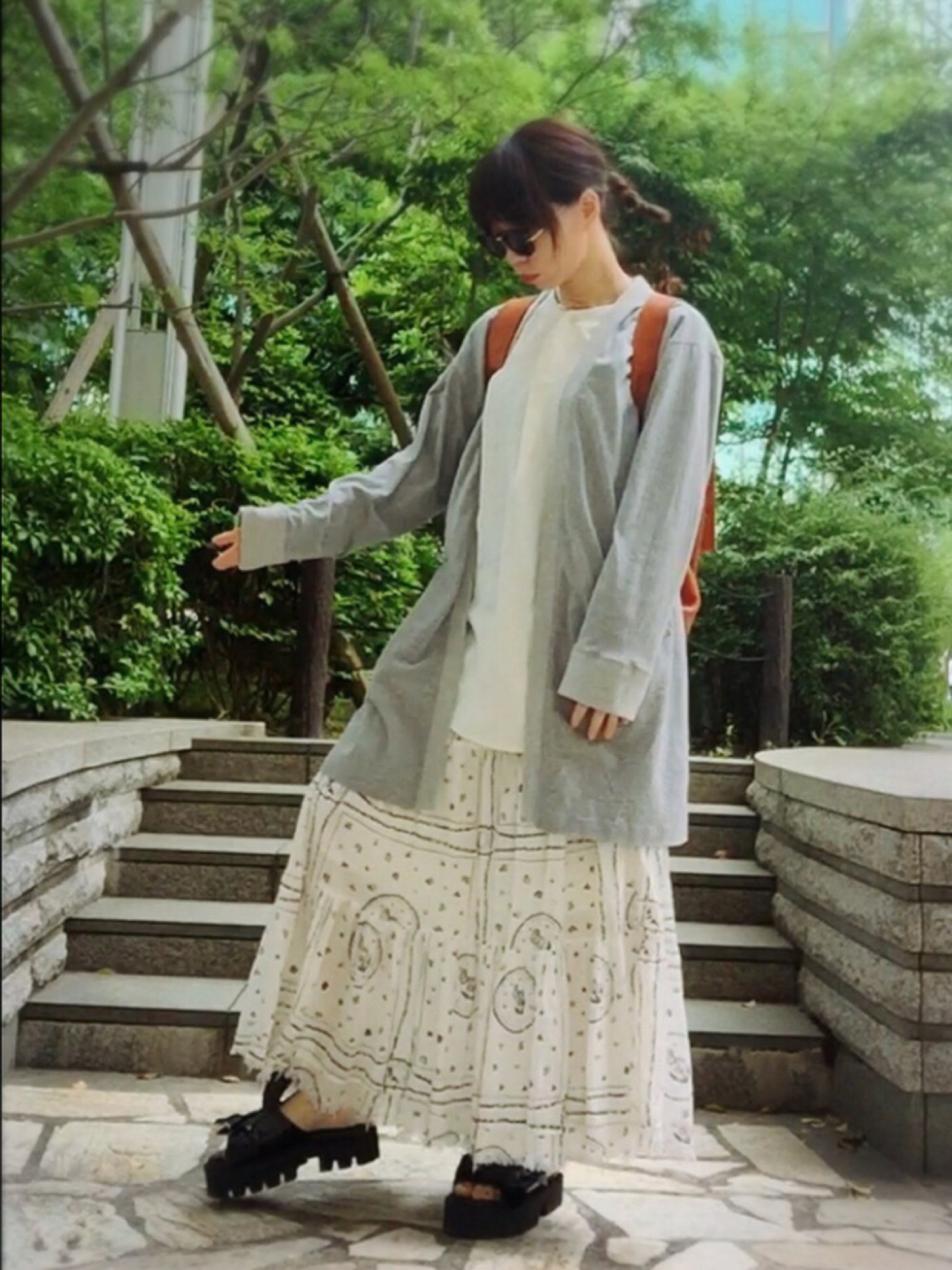 N゜21×Kartell [ヌメロ ヴェントゥーノ×カルテル]RIBON SANDAL/リボン