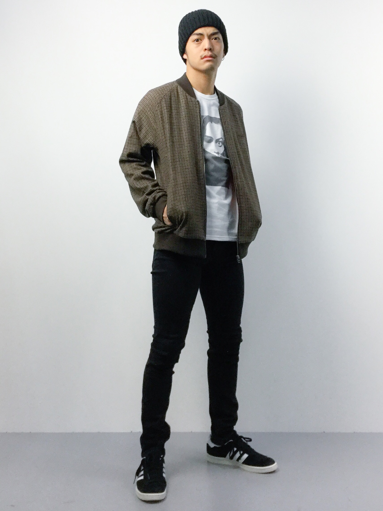 adidas アディダス　Tweed SST JACKET ツイード ジャケット adidas（アディダス）の「オリジナルス ツイードジャケット[TWEED SST