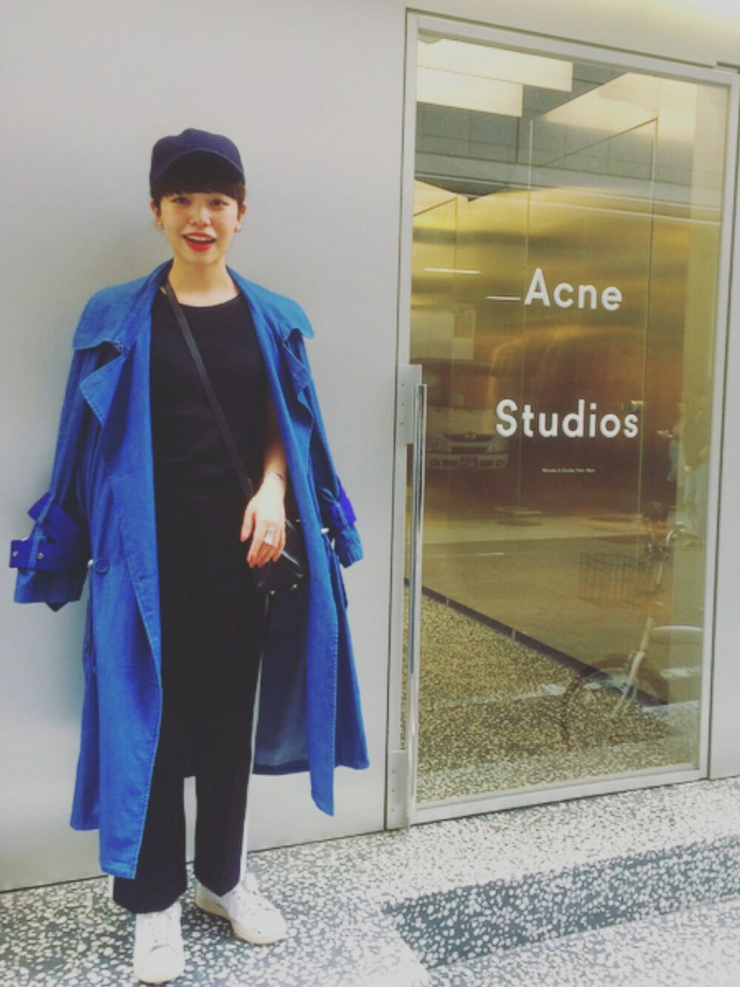 ACNE アクネ トレンチコート size32 スプリングコート（Acne