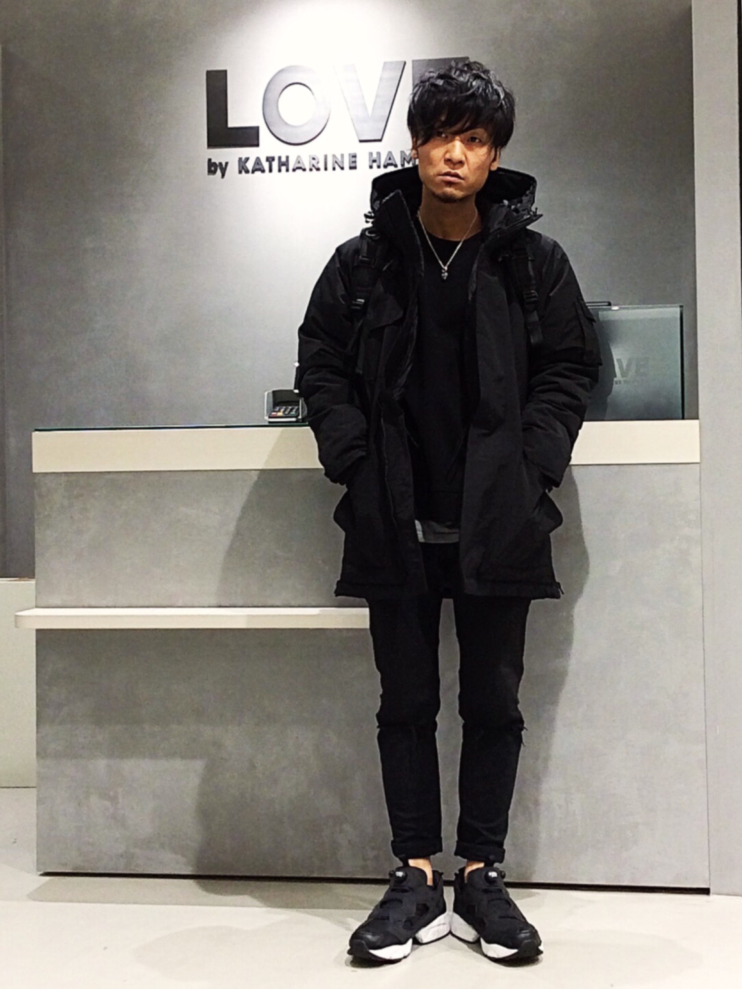 HAMNETT（ハムネット）の「【HAMNETT】 ハーフダウンジャケット 