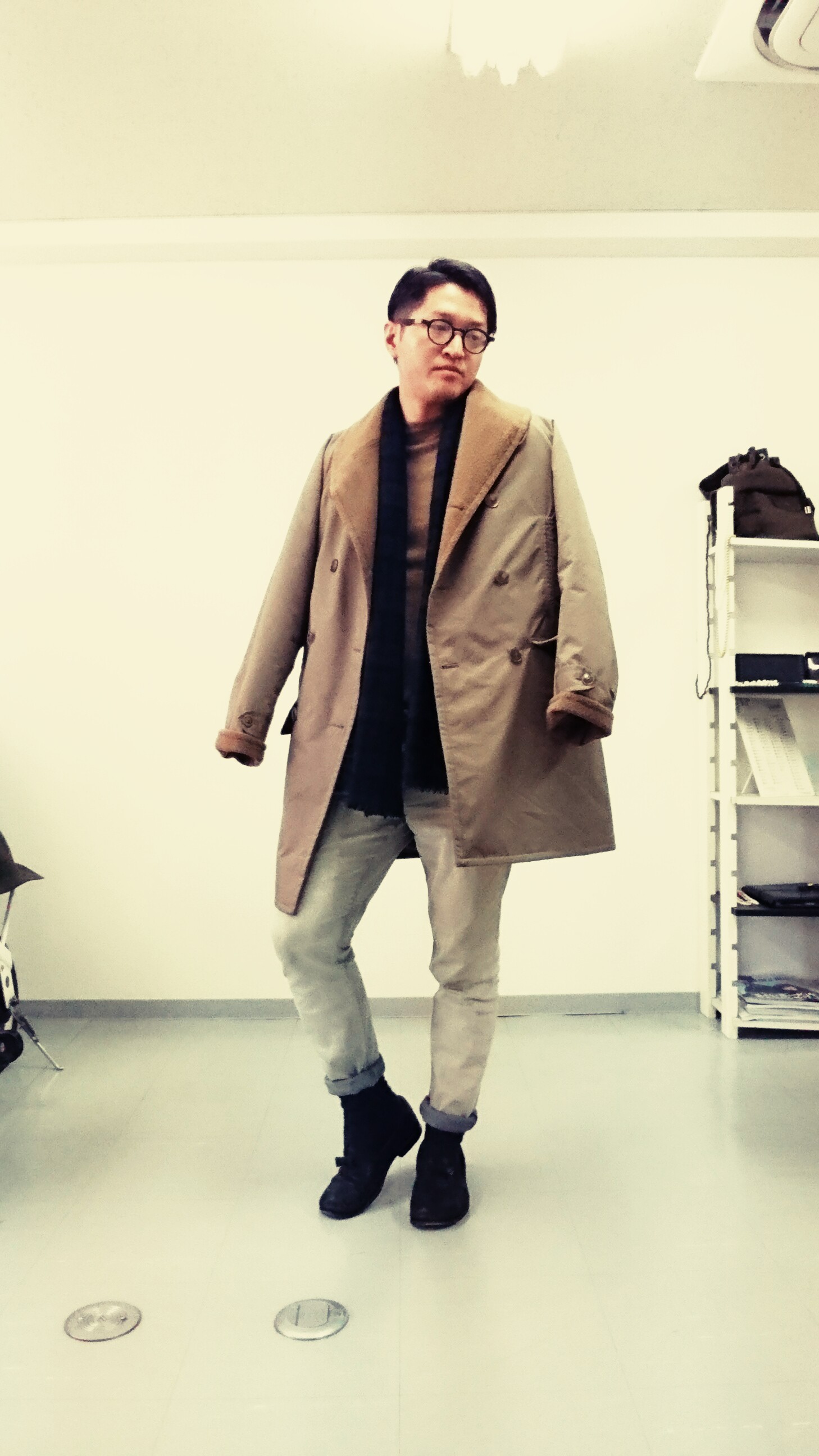 COMOLIのアイテムを使った「マッキノウコート」のメンズ人気