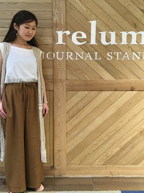 JOURNAL STANDARD relume かぎ編み ニット カーディガン JOURNAL 