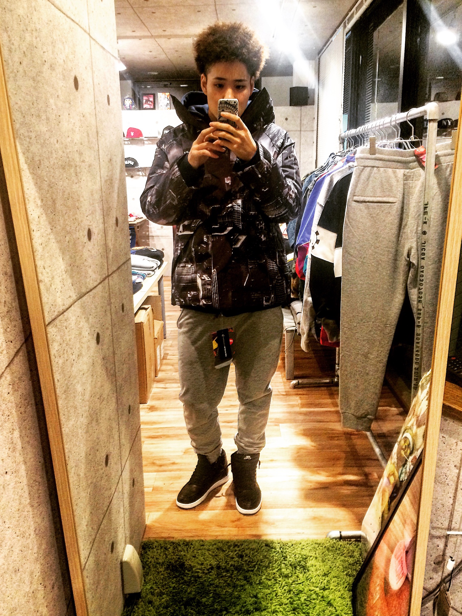 WILD THINGS for Lafayette - ALL OVER CITYSCAPE DENALI JACKETを使っ 