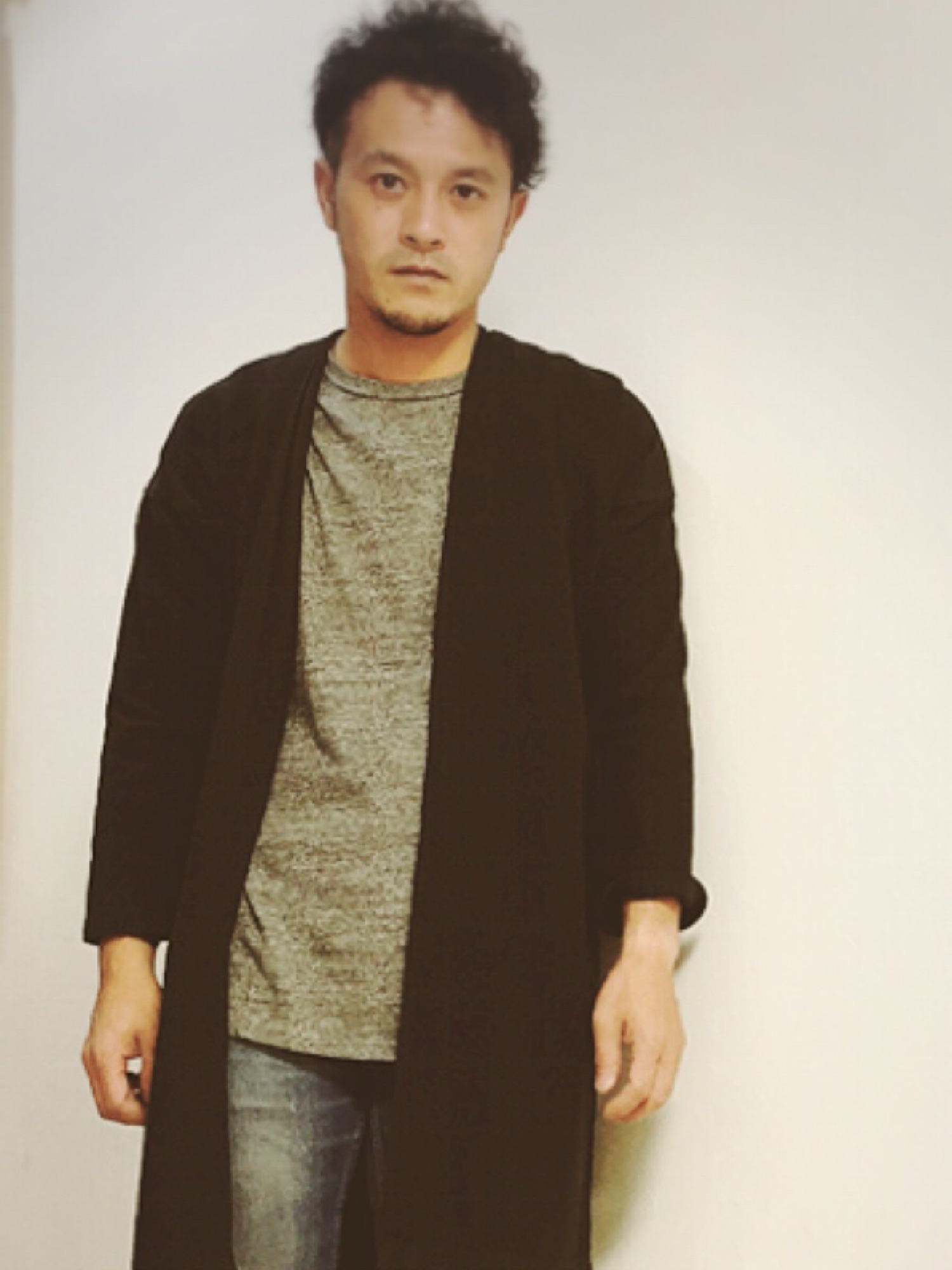 VISVIM ブラック カーディガン VISVIMのカーディガン/ボレロ（ブラック系）を使った人気ファッション