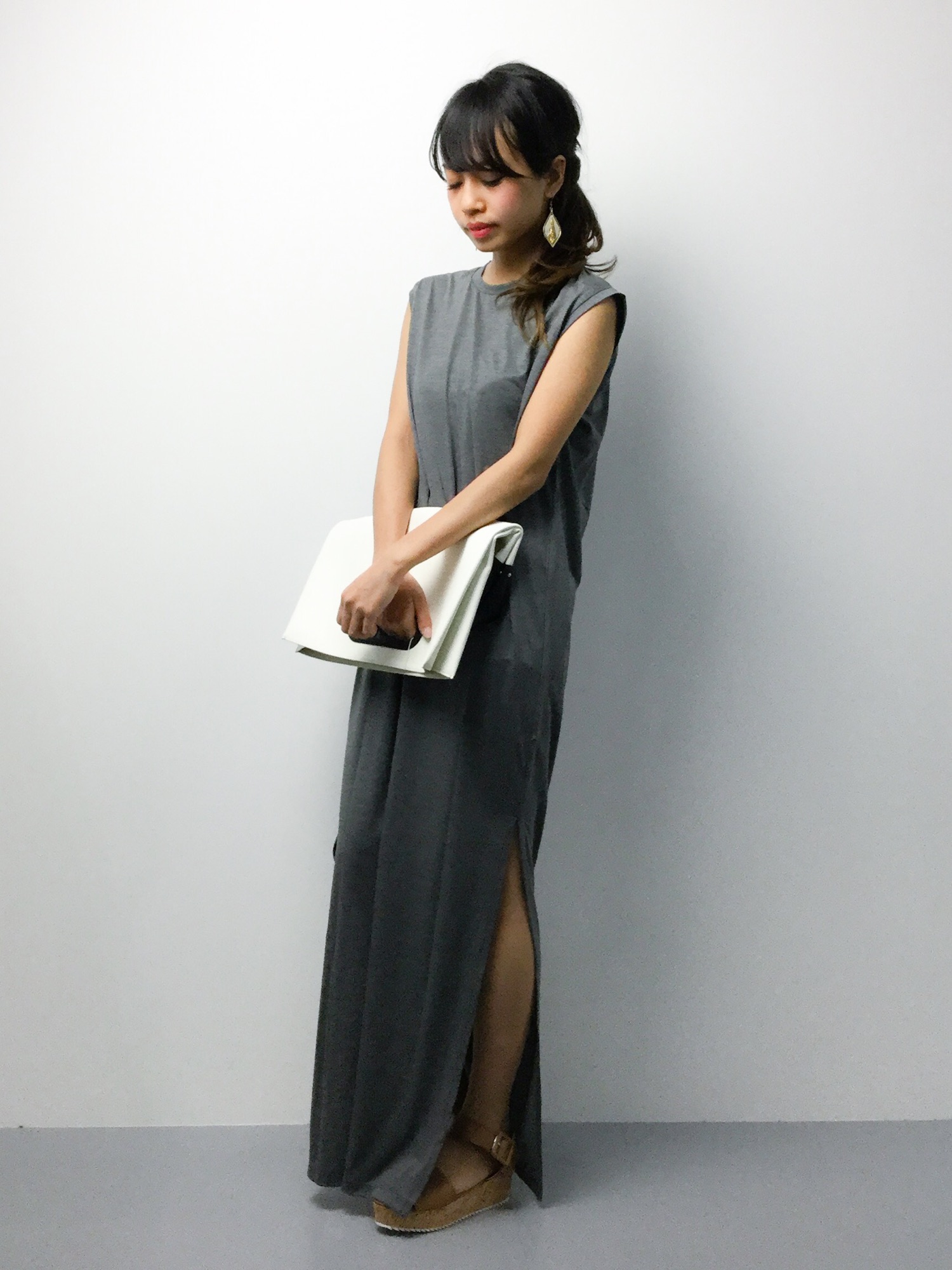 ❤︎Deuxieme Classe＊WINDFEEL天竺 ノースリーブワンピース❤︎ Deuxieme Classe（ドゥーズィエムクラス）の「《予約》 WINDFEEL