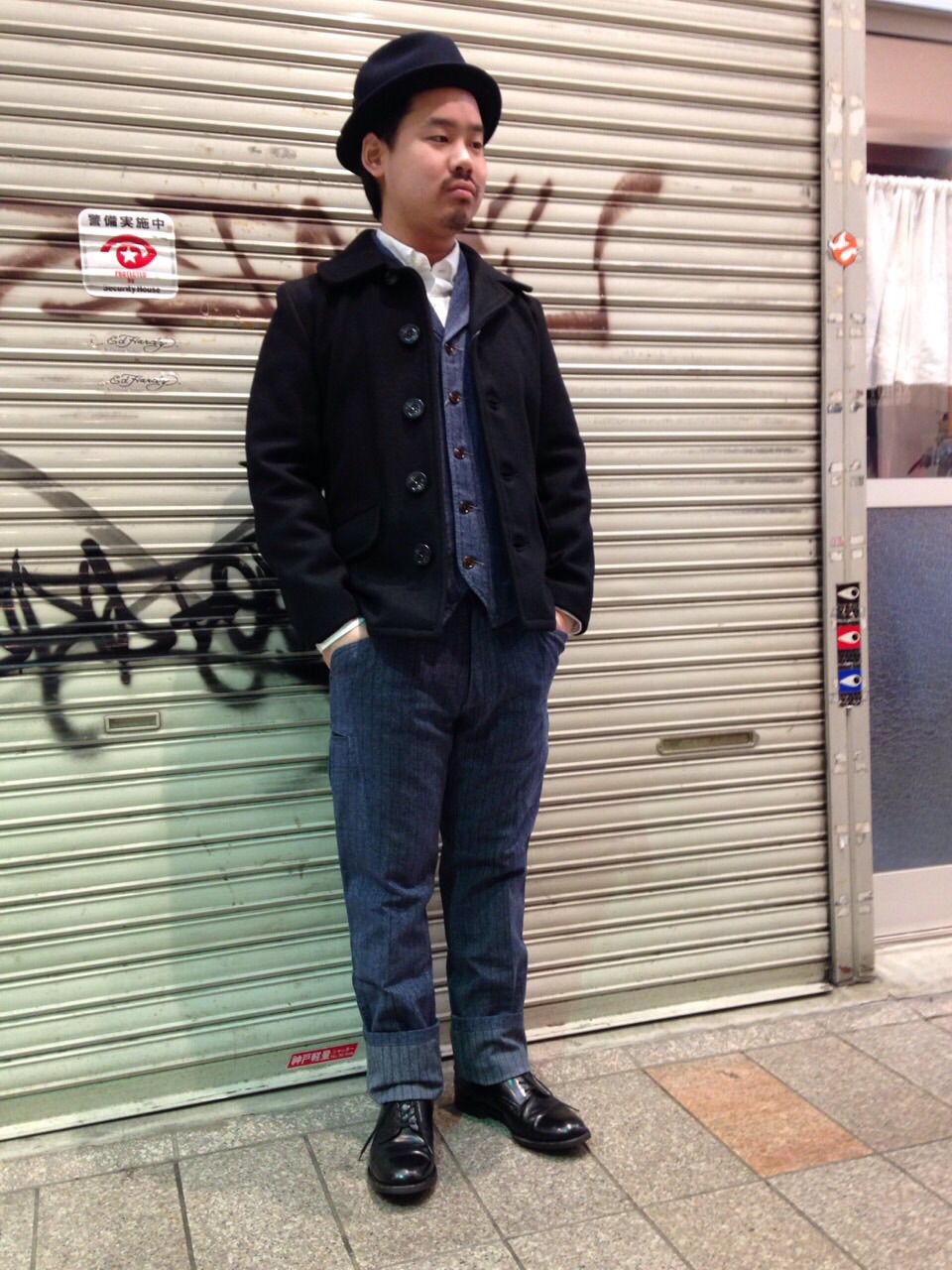 NEIGHBORHOOD×SCHOTT／シングルピーコート schott（ショット）の「Schott/ショット/756US SINGLE PEA COAT